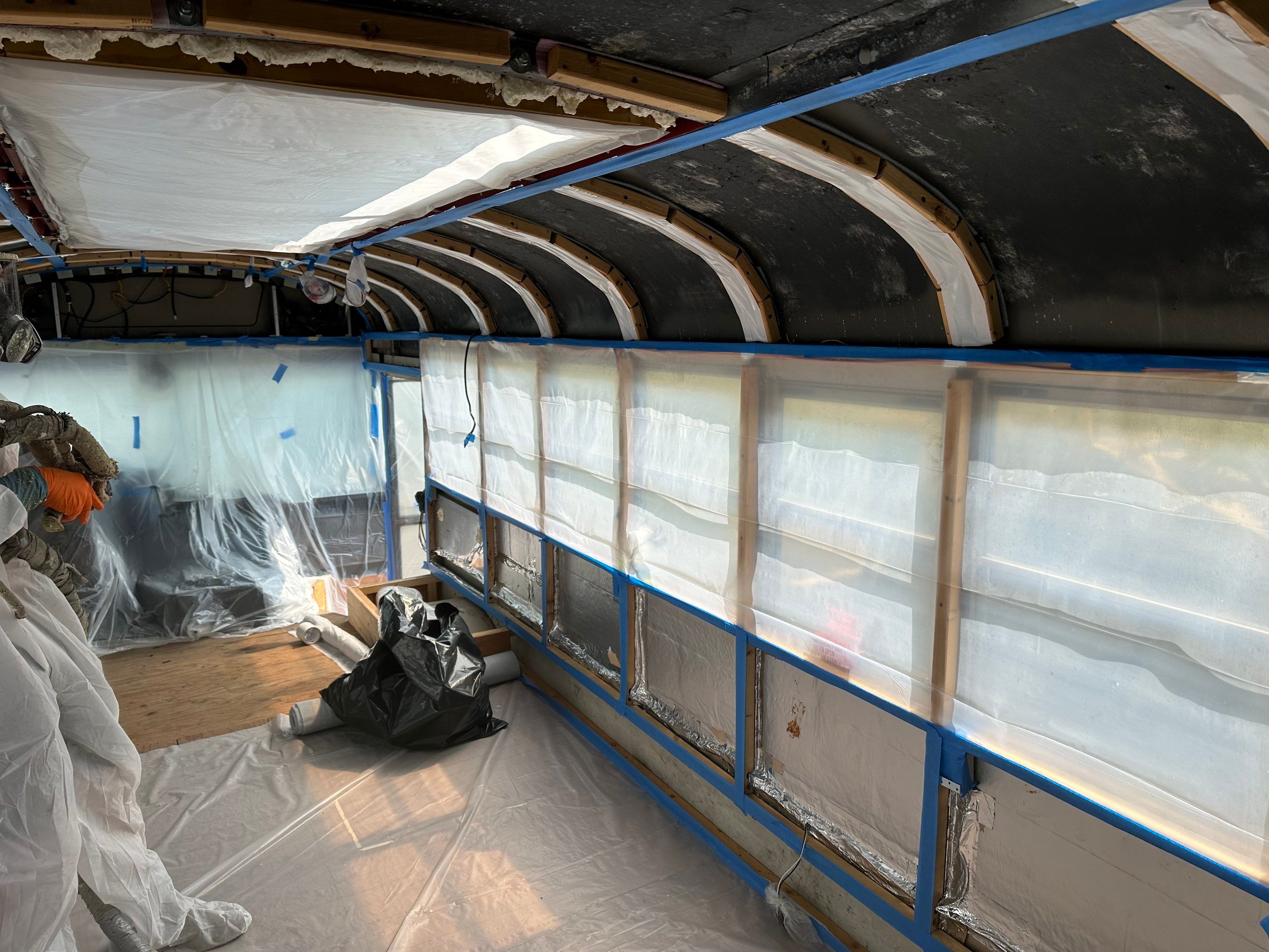 Spray Foam Insulation using Closed Cell Spray Foam by NYS Foam & Energy
