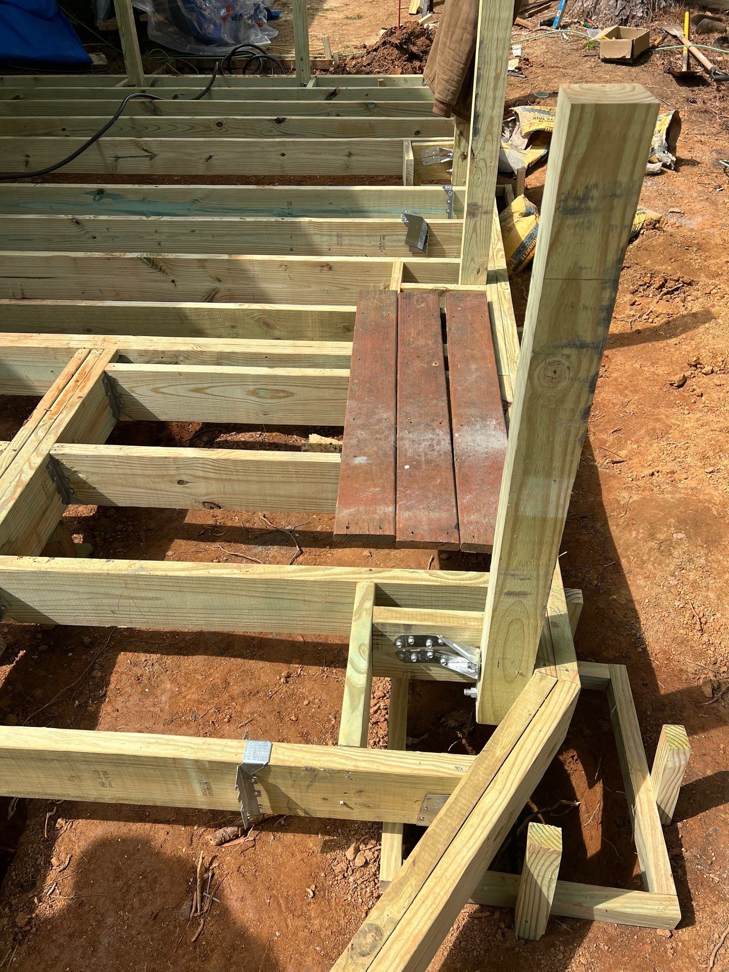 Wood Deck Build in Alpharetta, GA by Nelson Exteriors 