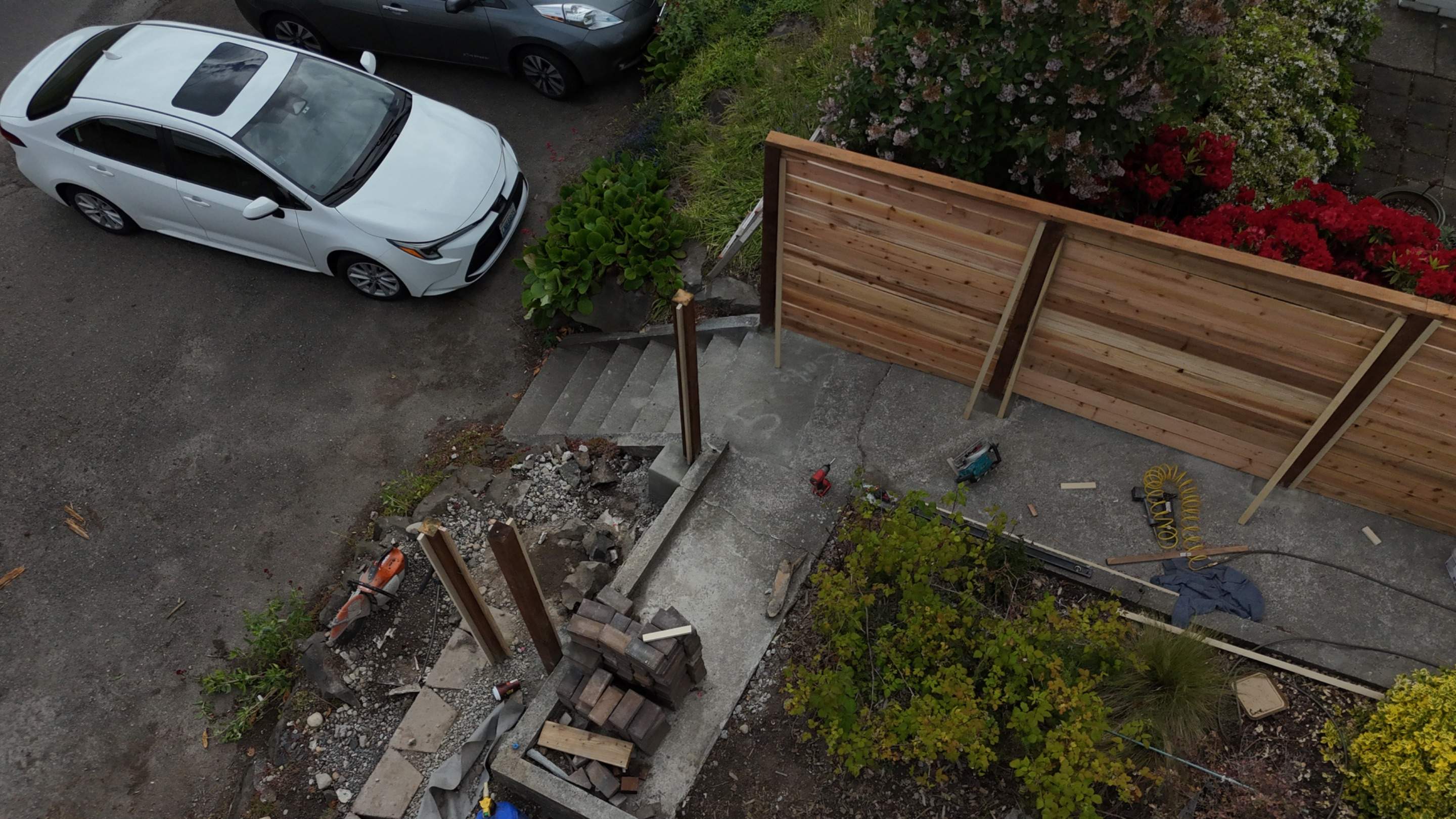 Retaining Wall & Fence Installation  by Jireh Asphalt & Concrete Inc 