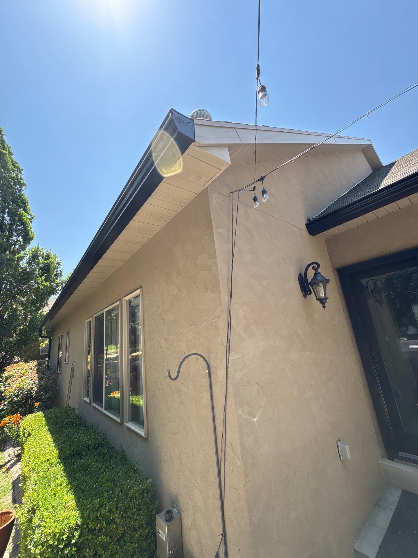 Project in Cottonwood Heights by Emerald Gotcha Gutters 