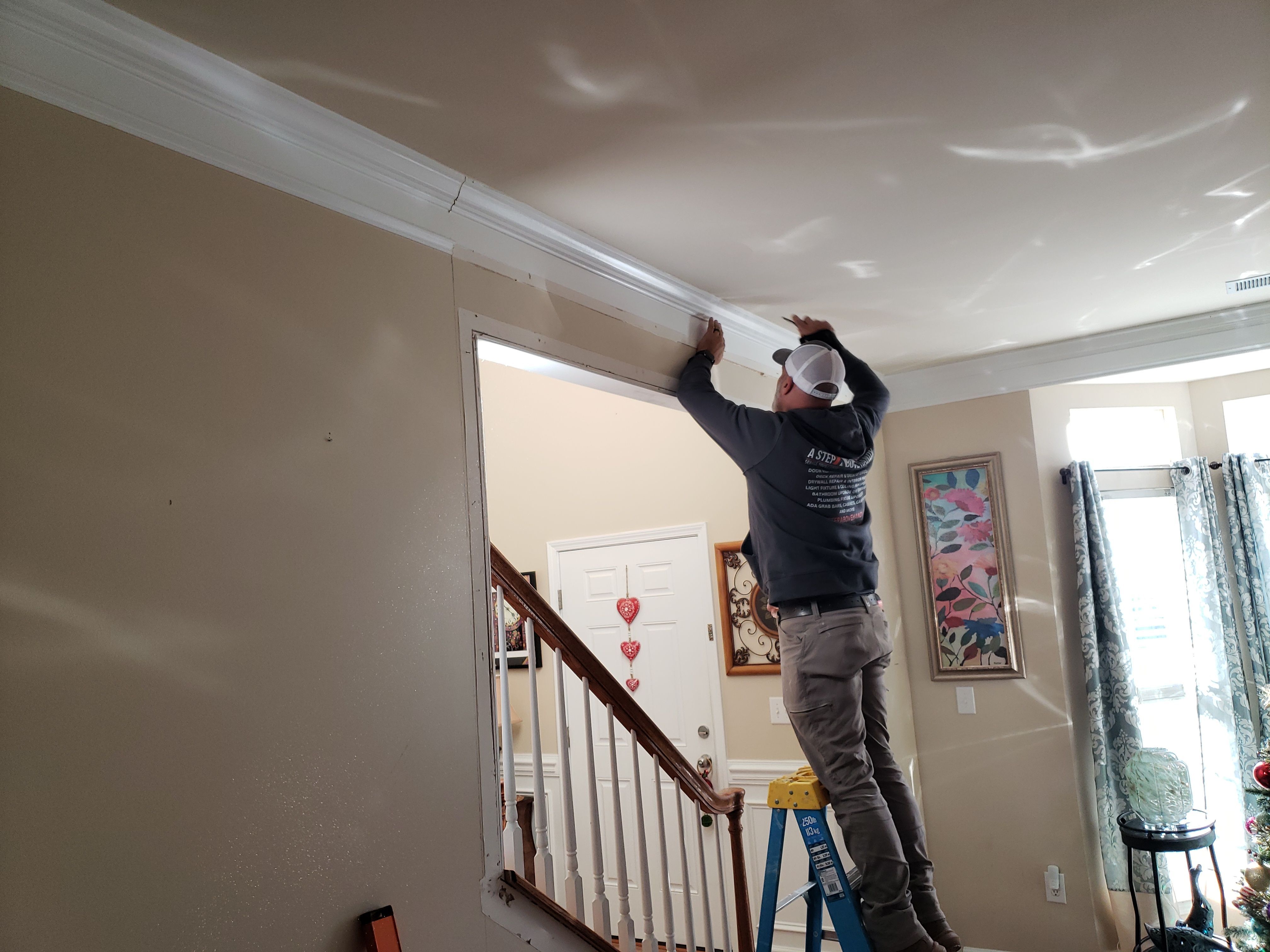 Entry Foyer Pocket Doors by A Step Above Handy LLC 