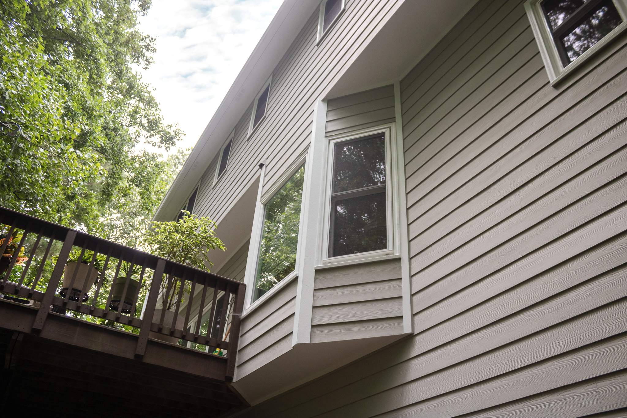 Alpharetta Siding Replacement & Wrought Iron Railing Painting by Nelson Exteriors