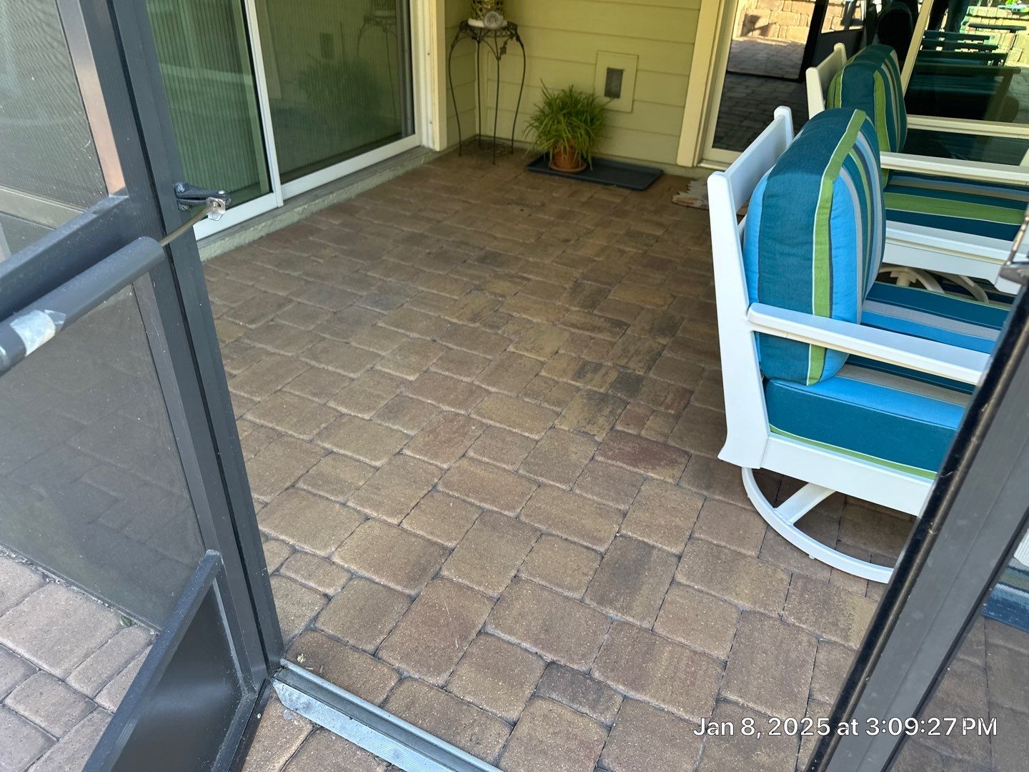 paver patio using Concrete Sealant by DuraSeal