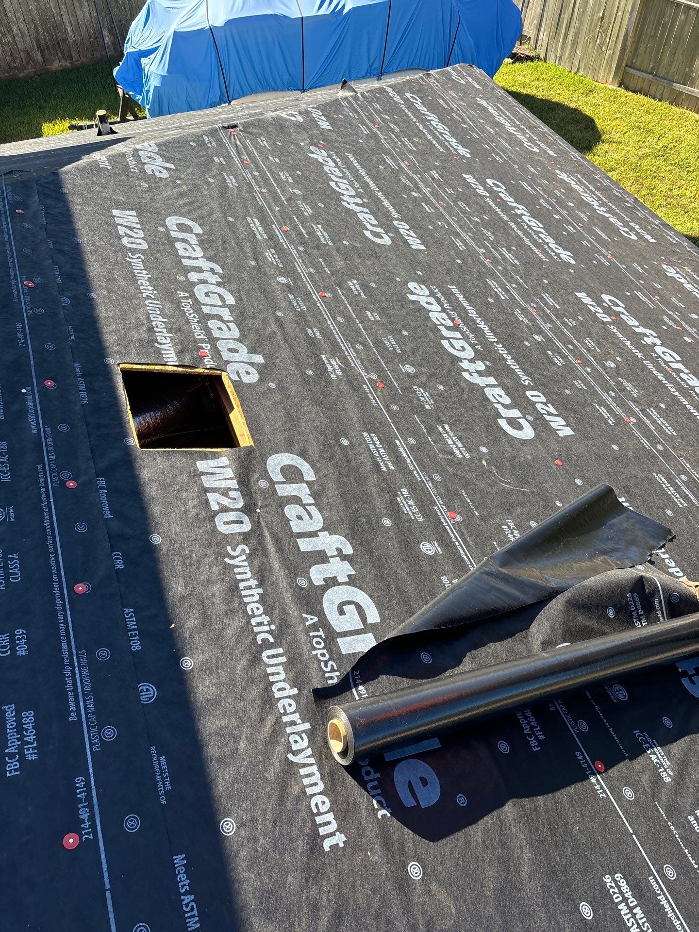 Residential Roofing Installation using Owen's Corning Duration (Lifetime) Shingles by Roof Repair Company