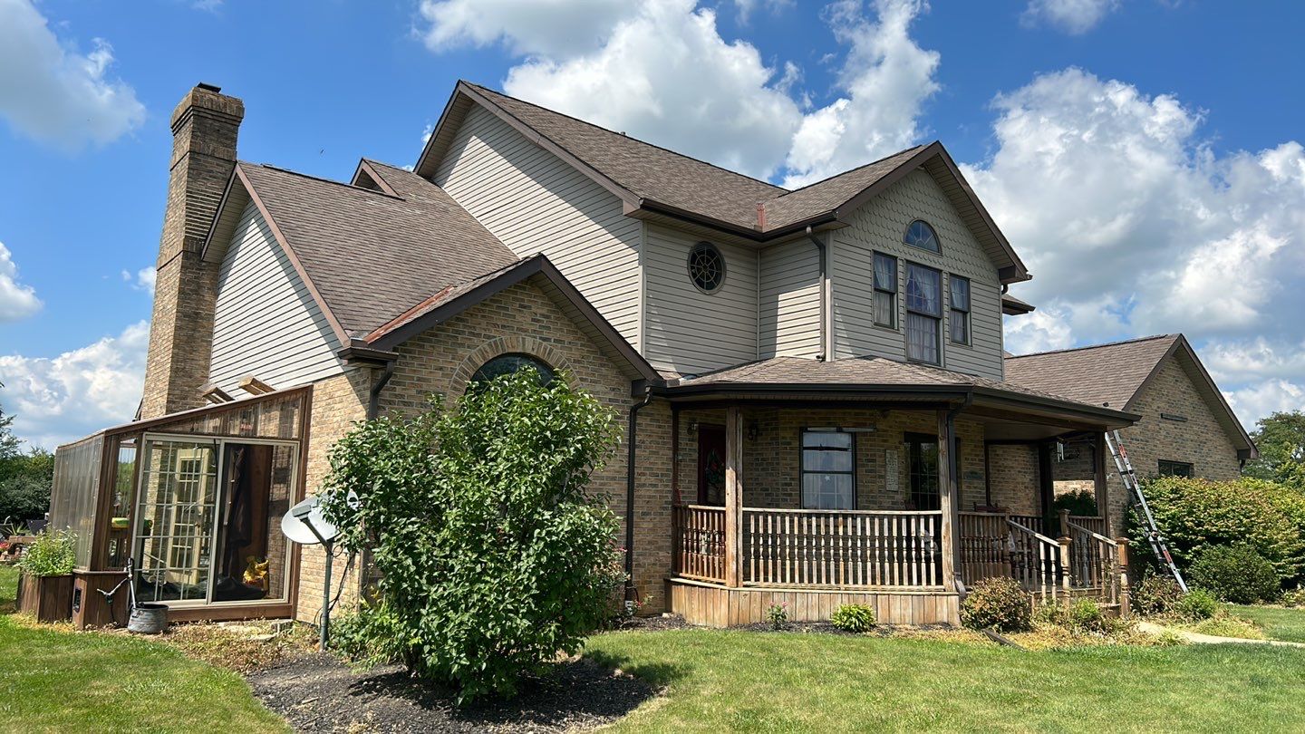 Residential Roofing Installation using Performance Panel Metal - Burnished Slate by RoofX 