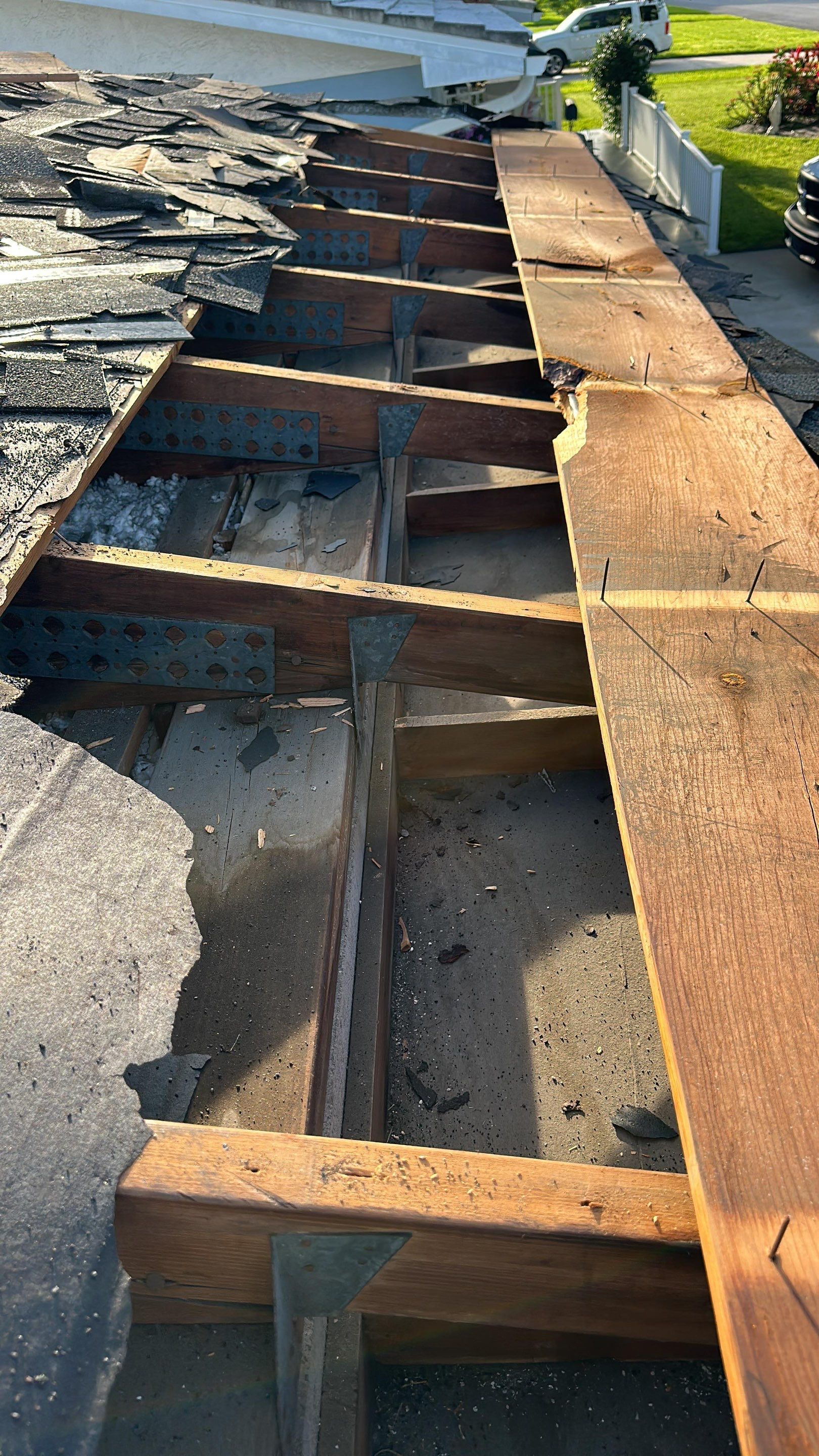 Project in St. Petersburg 33710 by Mitchell Roofing Company LLC 