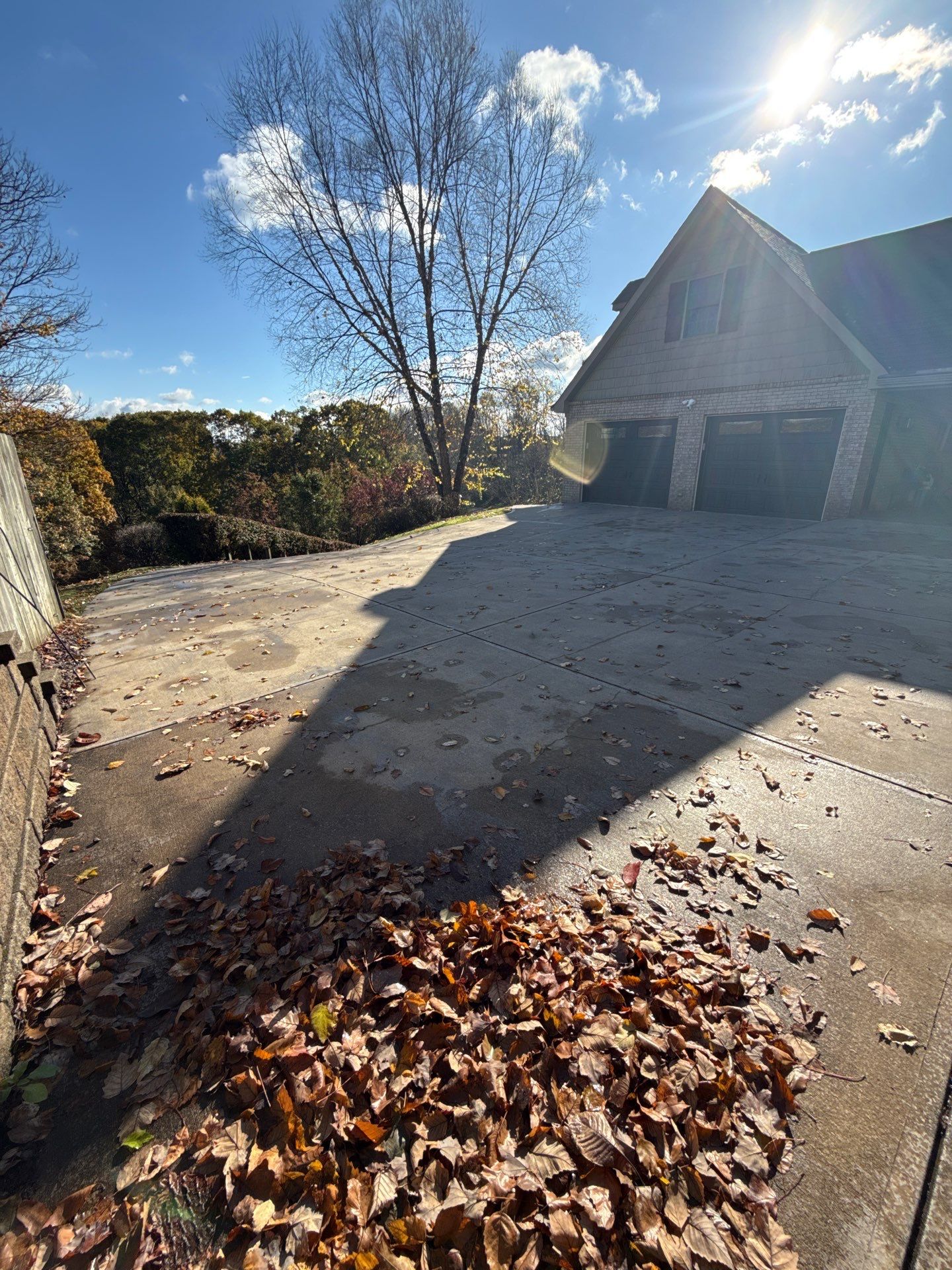 Steep Driveway Project in Sarver by Floors in a Day, Inc