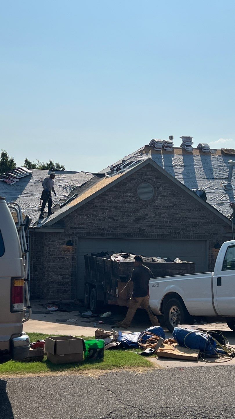 Residential Roofing Installation using GAF Natural Shadow  by A & H Roofing and Contracting