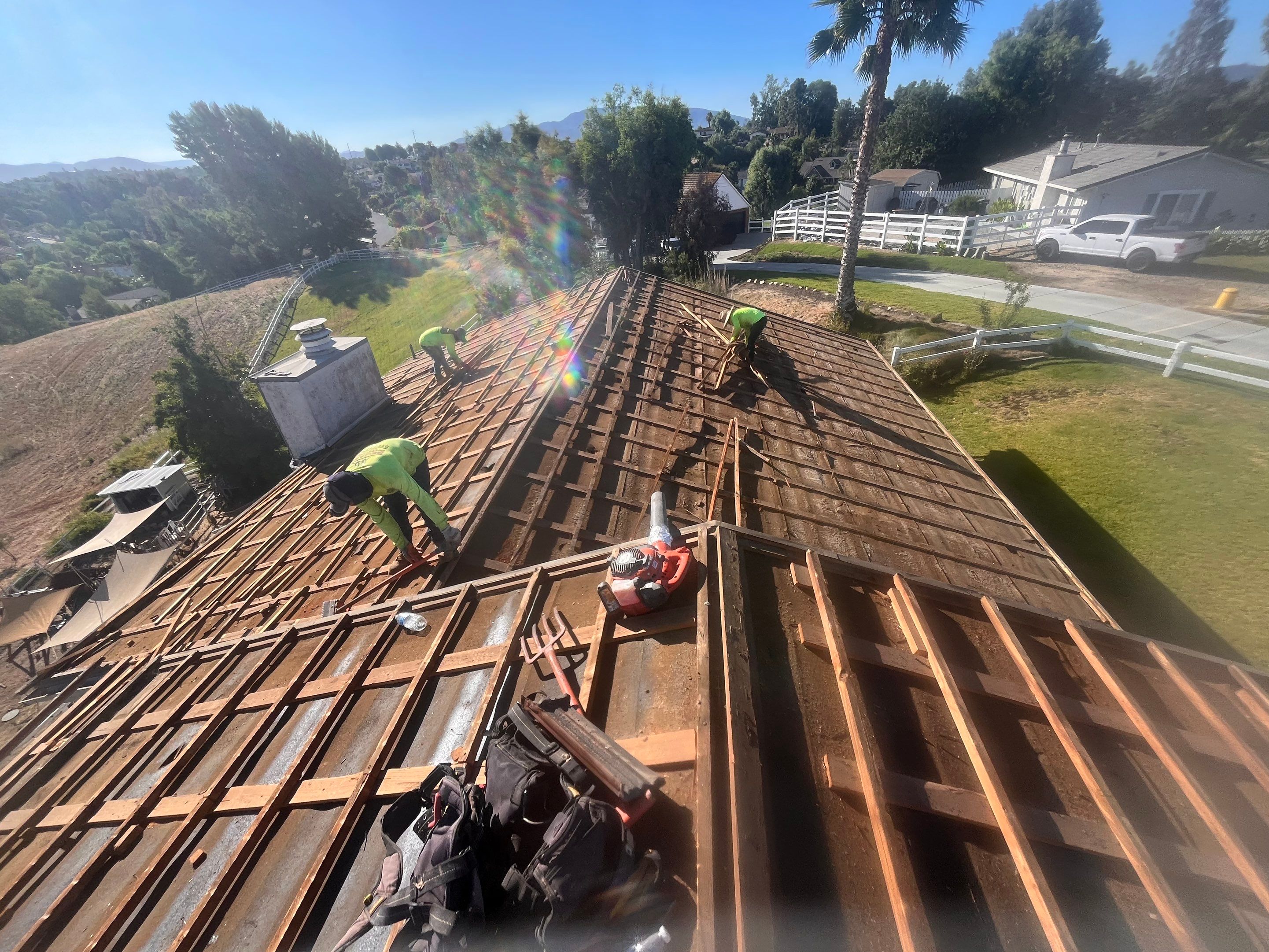 Complete Concrete Tile Roof Replacement and Decking Upgrade by Reliable Roofing San Diego Inc.
