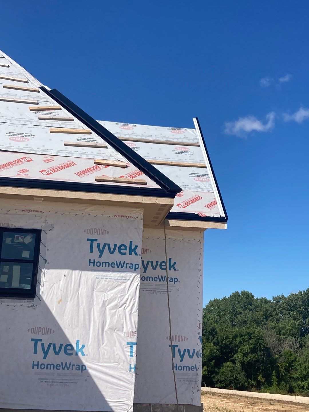 Metal roofing using Standing Seam by Total Restoration Services