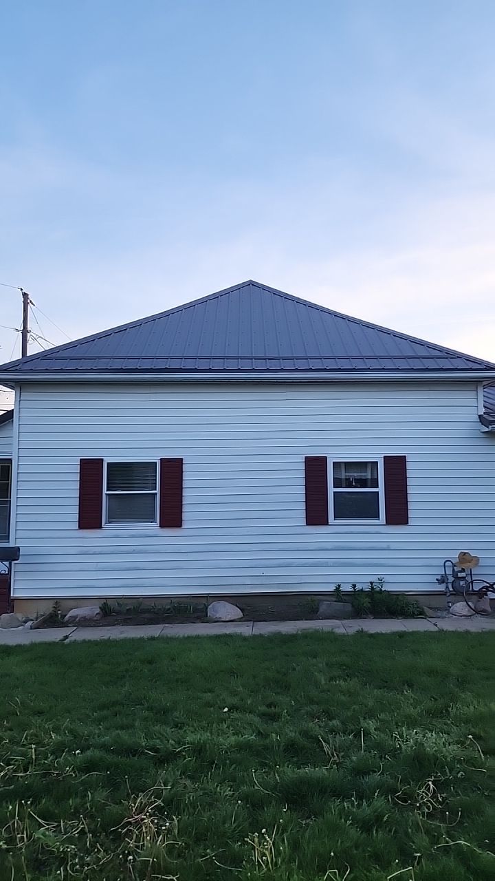 Residential Roofing Installation using Exposed Fastener Metal Roof by 4Ever Metal Roofing