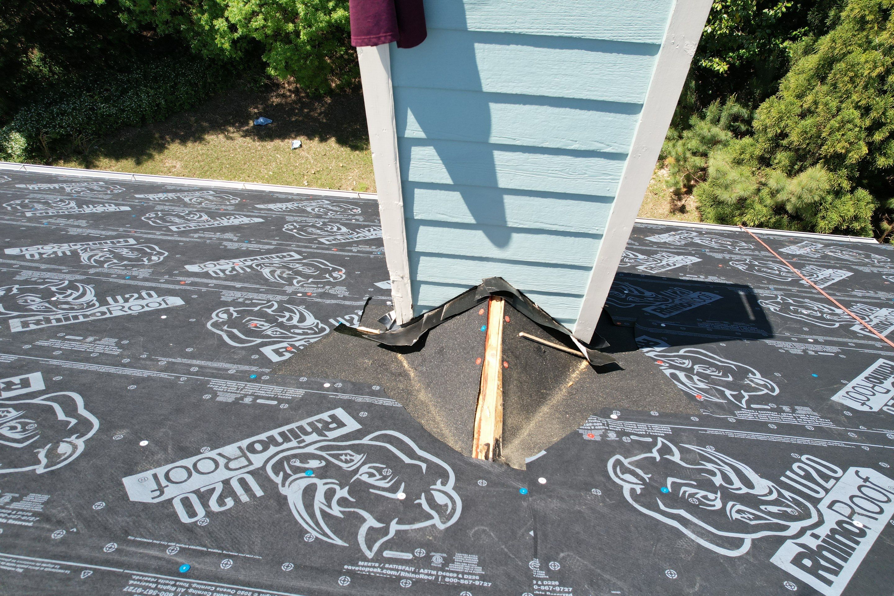 Residential Roofing Installation using Owens Corning Onyx Black by Inspector Roofing and Restoration