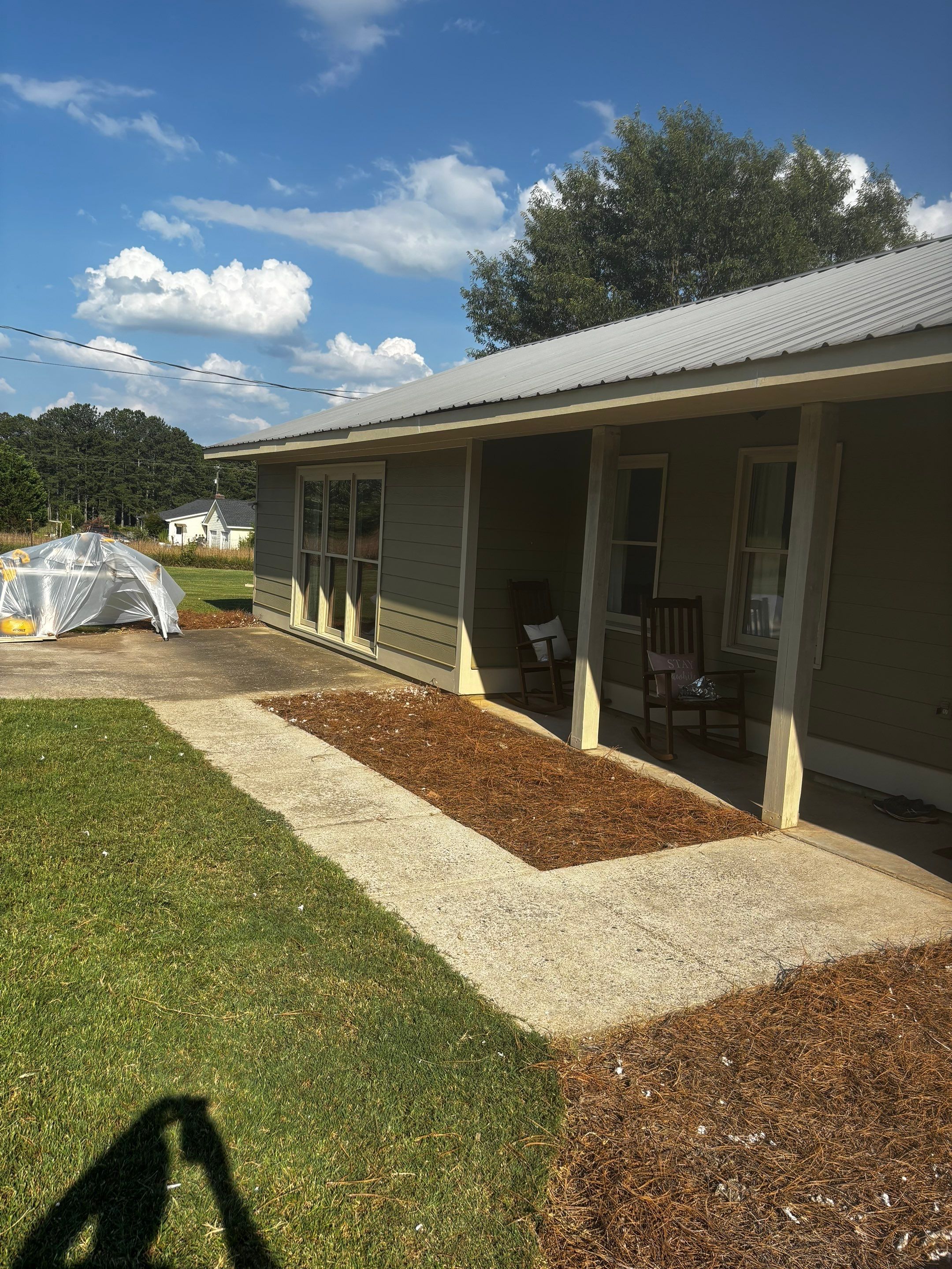 Full Exterior Painting and Wood Replacement Rutledge, Georgia by PGP Surface Solutions, LLC