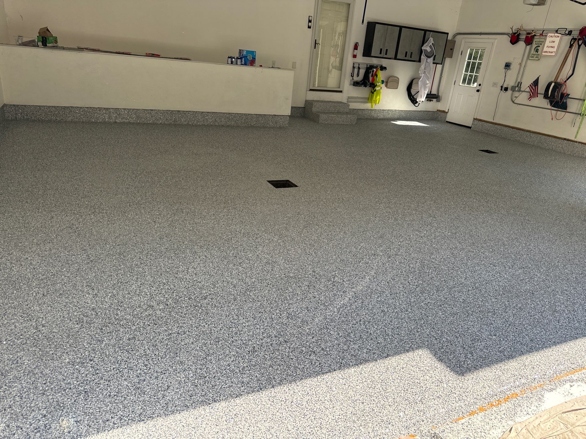 Residential Epoxy Floor Installation and Concrete Staining in Whitehall by Gordon Painting