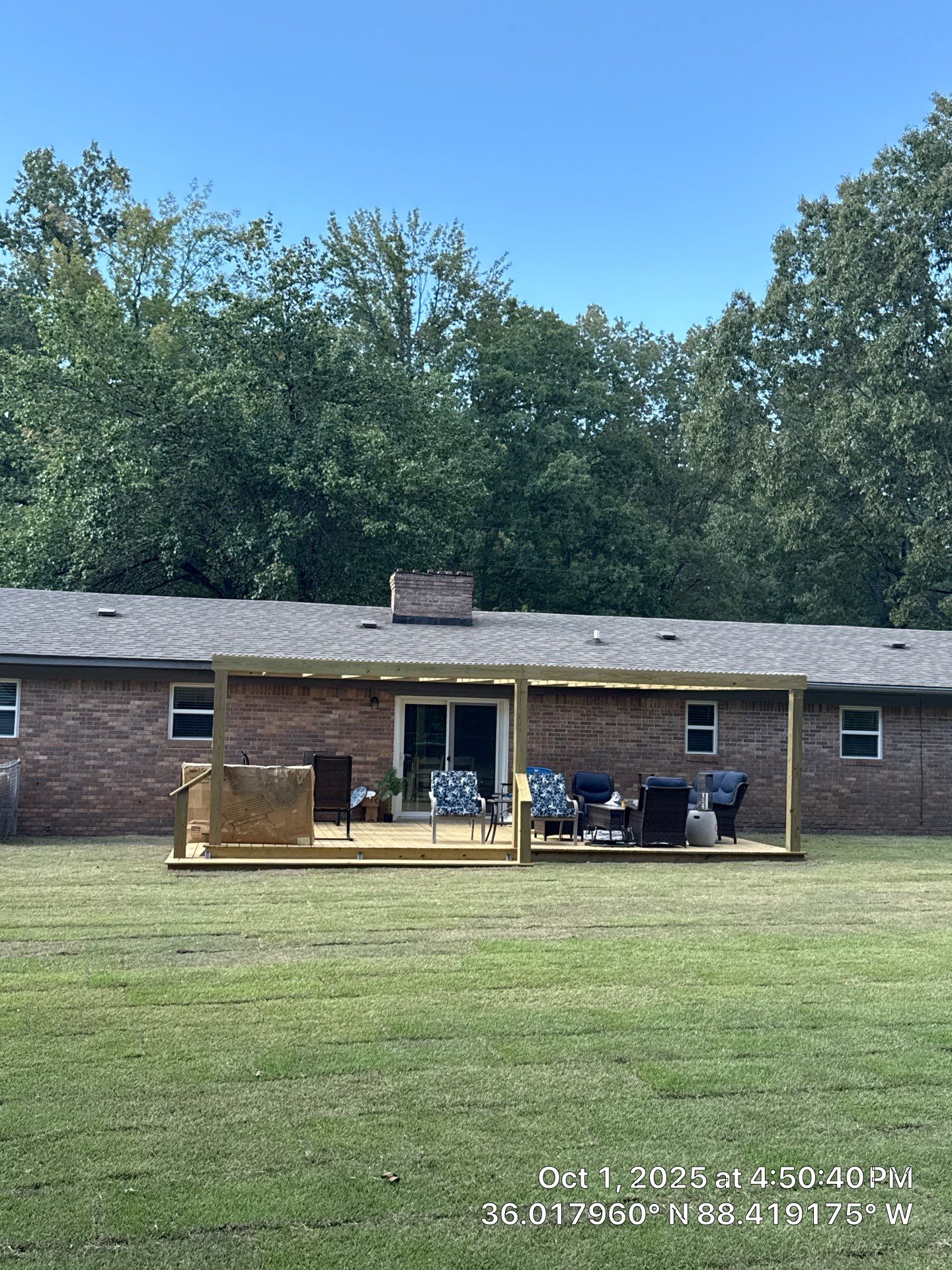 Front Entry Enhancements and a Back Deck Upgrade by Elite Proscapes LLC