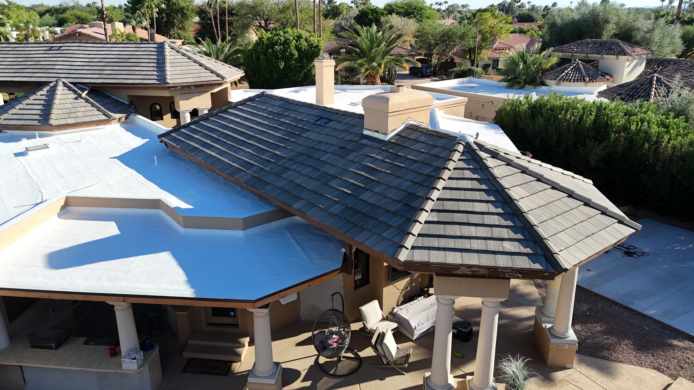 Project in Scottsdale, AZ by Saint Roofing