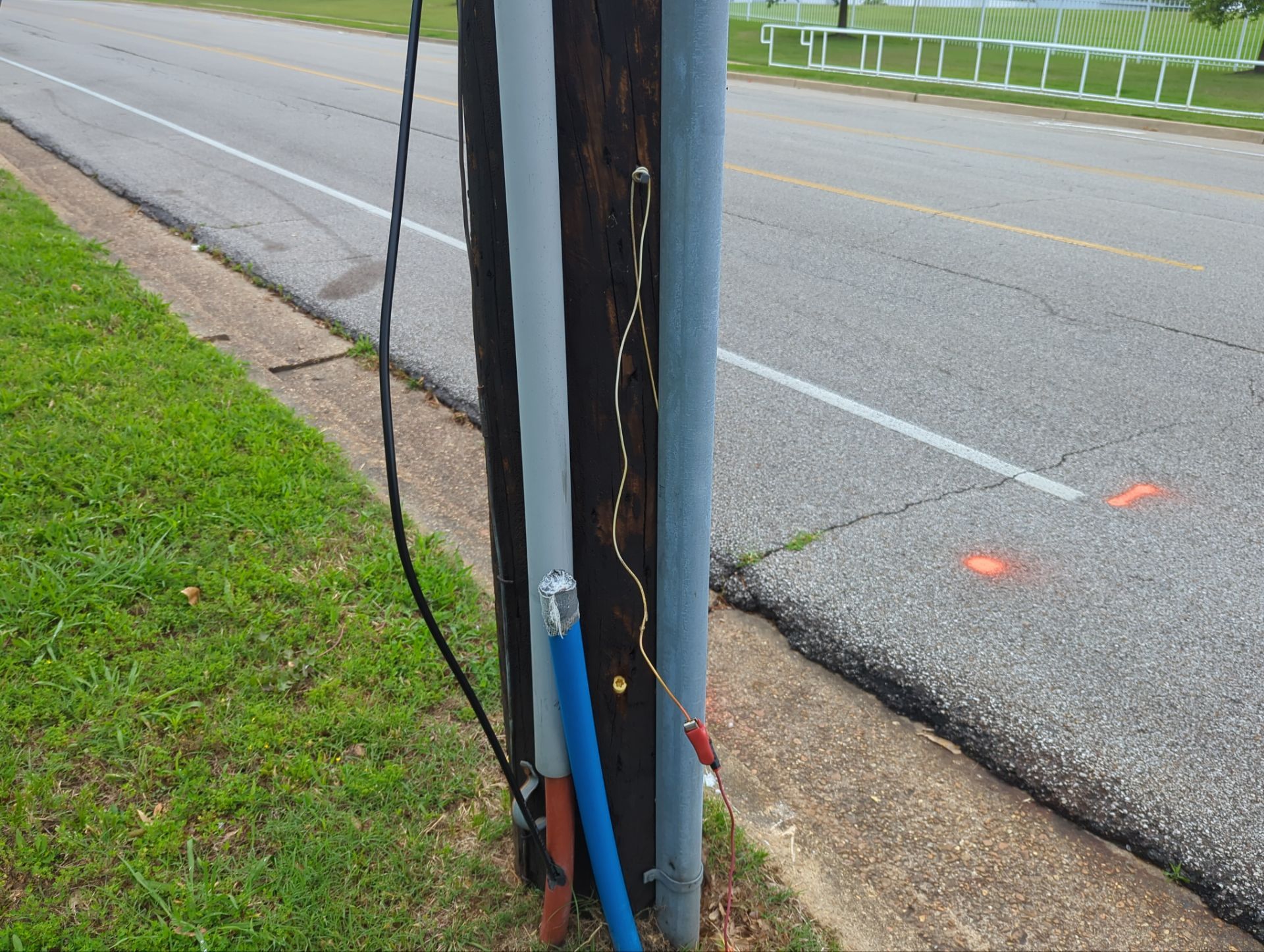 Utility R.O.W Locate for Survey and Design project by Alsip Locating Service, LLC