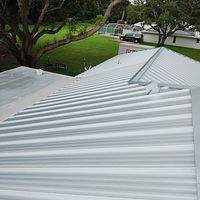 24ga 1.5" Mechanical Seam Mill Finish  by Total Roofing System The Metal Roof Experts