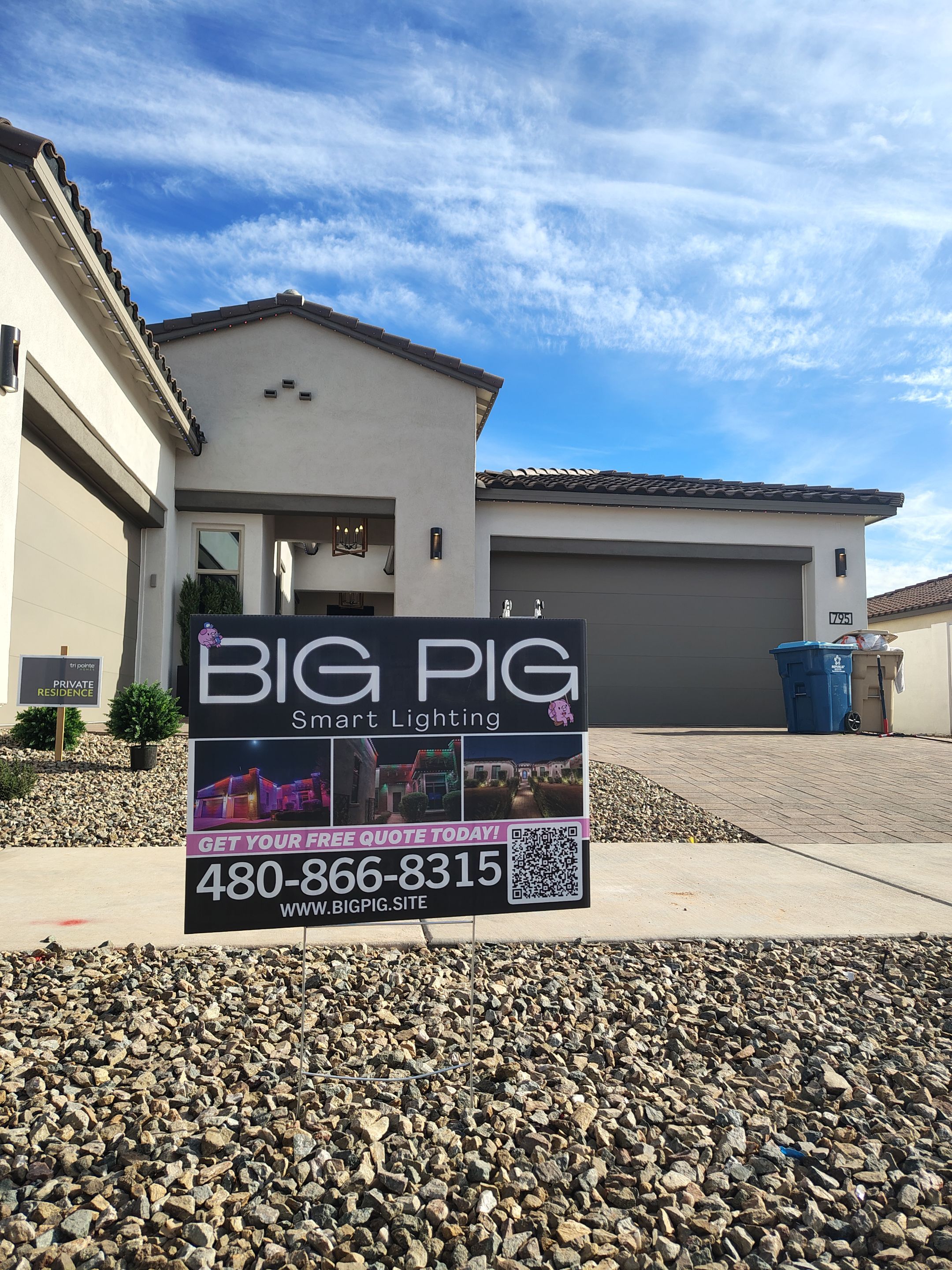 Project in Apache Junction by Big Pig Smart Lighting