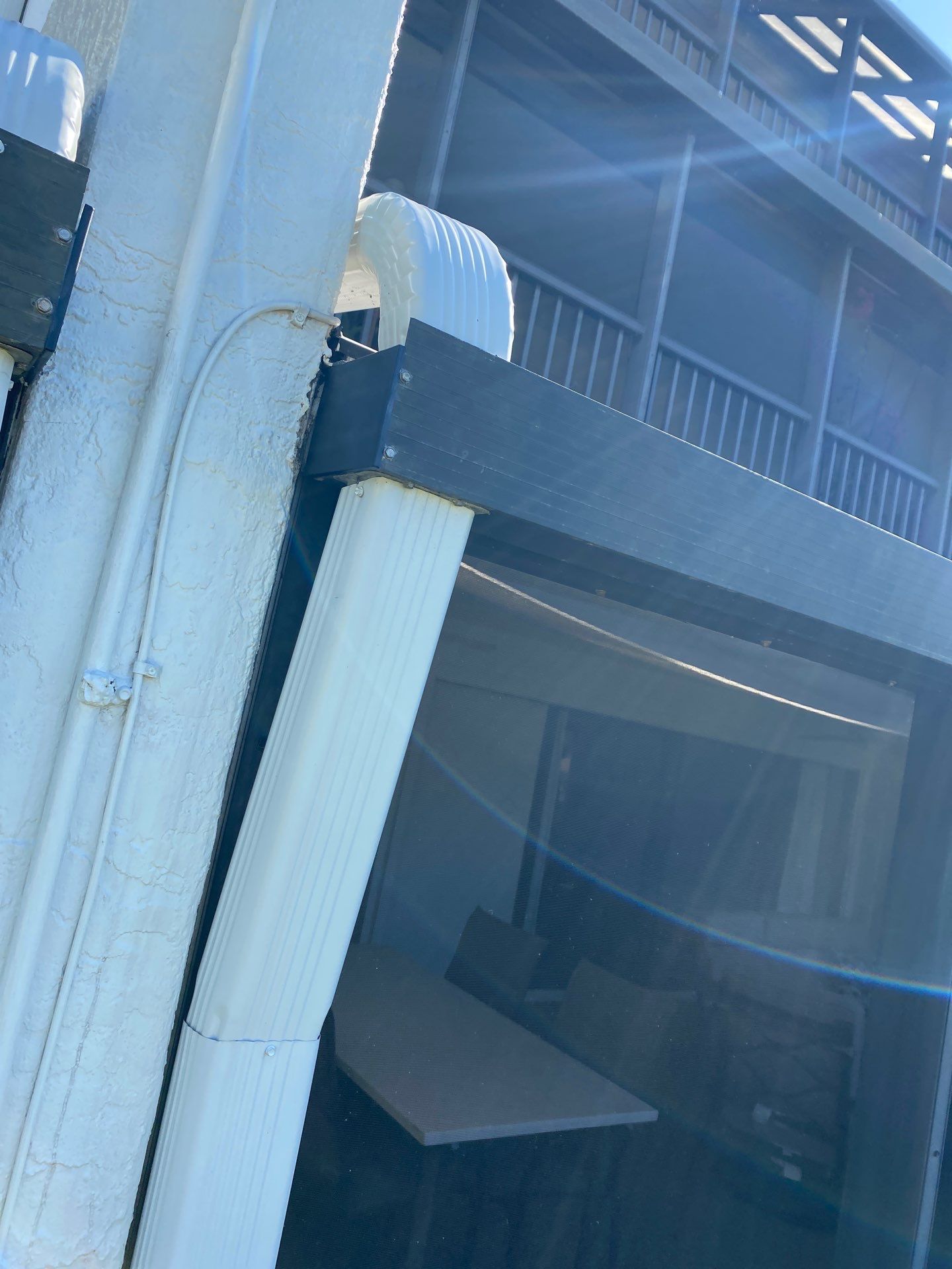 Gutter cleaning all buildings are the same for 6 units in Fort Myers FL by Gutter Professors