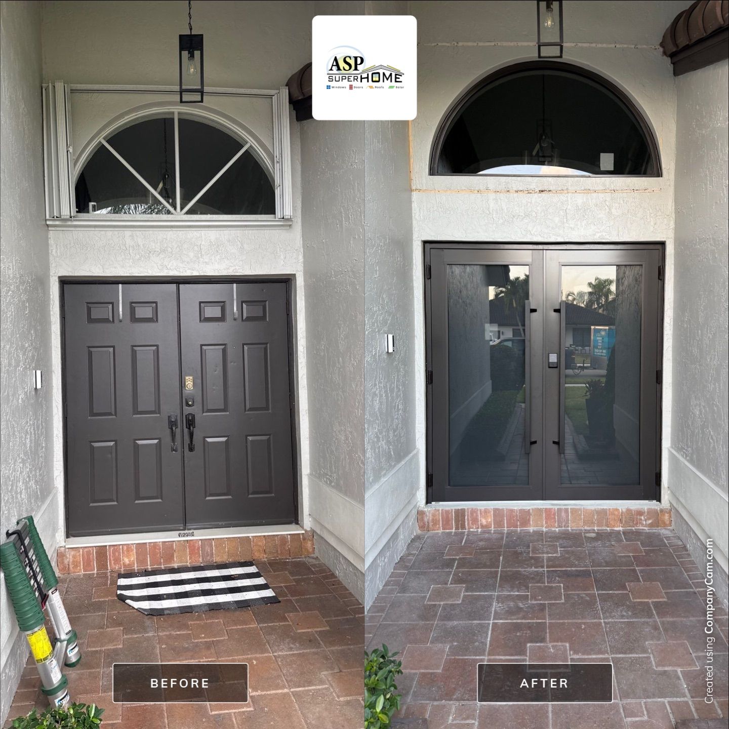  Impact Windows, Doors, and a Beautiful Front Entry by ASP SuperHome
