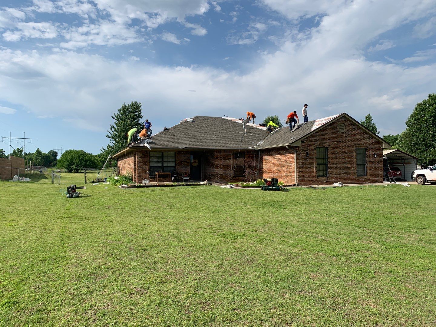 40 Squares Before 10 AM by BANA Roofing and Solar Supply