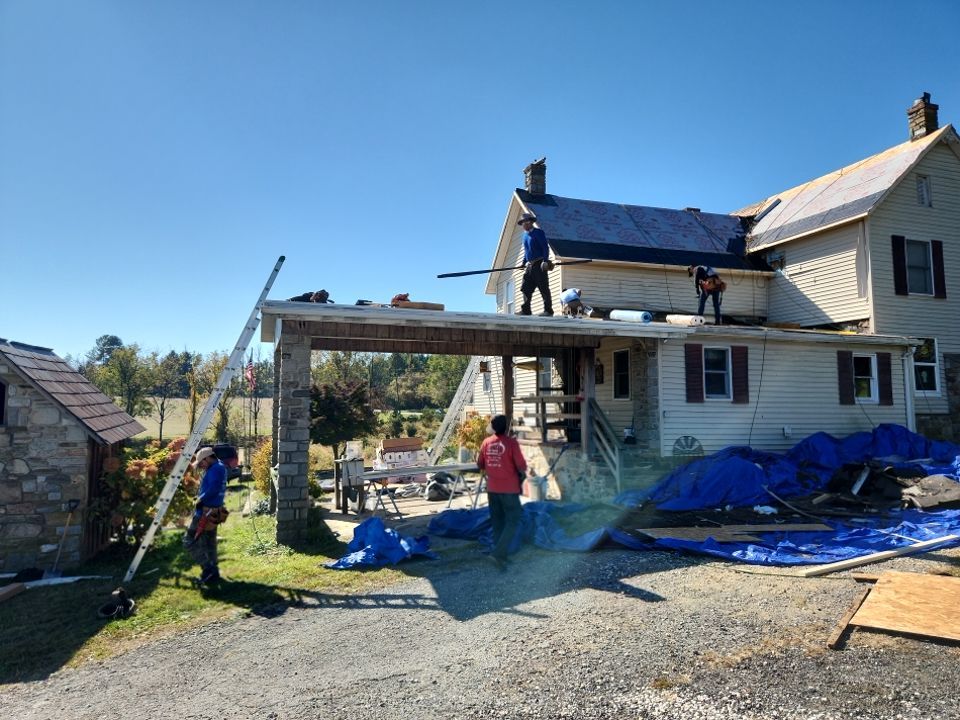 Complete Exterior Home Make Over in Maryland by Elvis General Construction LLC