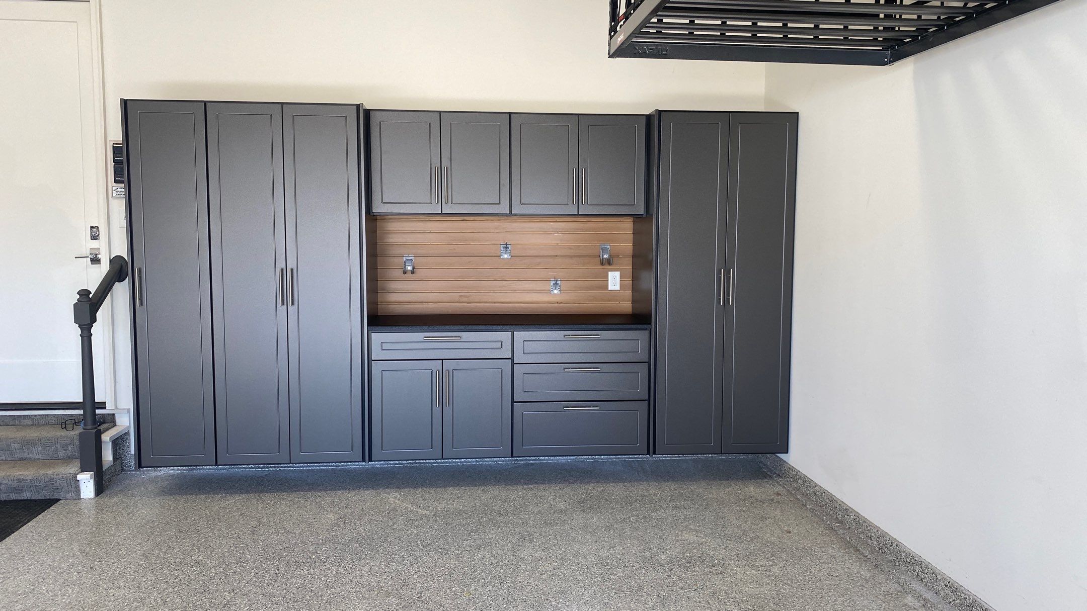 Malia B. gets a garage upgrade! by Banner Garage