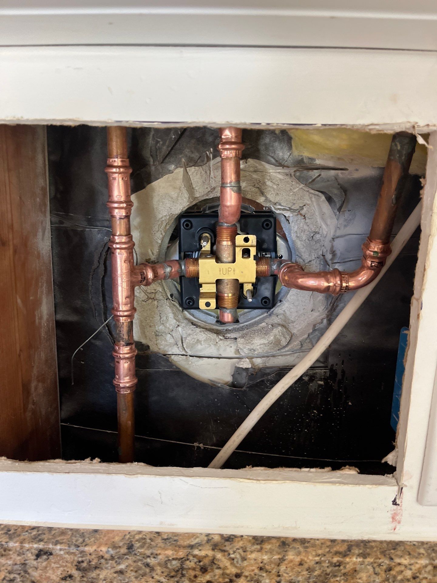  Installation of New Shower Fixtures, Sink, Dishwasher, Plumbing, and Pipes by Us Plumbing 