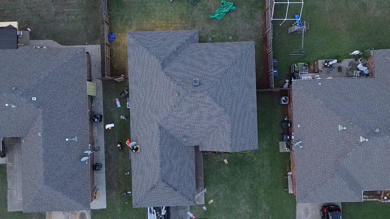 roof replacement in Yukon by McCann's Roofing and Construction