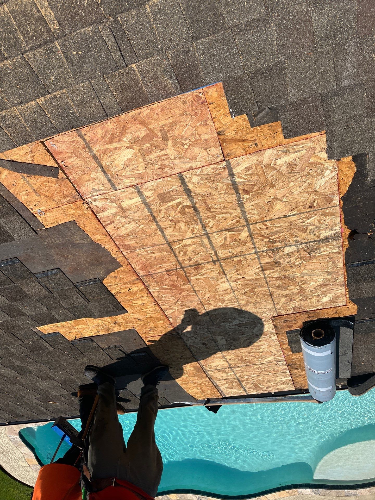 Residential Roofing Repair using Owen's Corning Duration (Lifetime) Shingles by Roof Repair Company