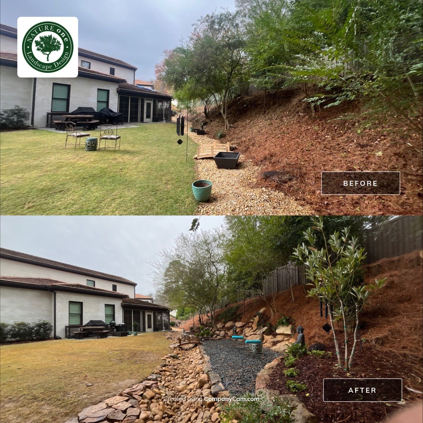 Drainage and Landscaping in Irondale by NATURE ONE - LANDSCAPE DESIGN