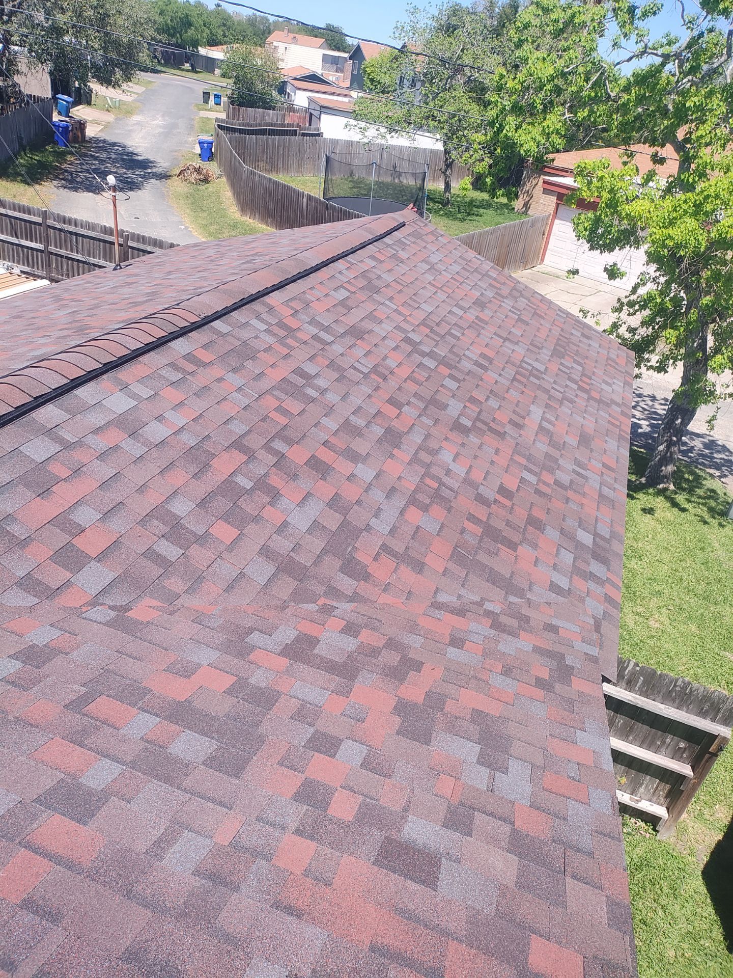 She looks good in Red by Bayfront Roofing and Construction