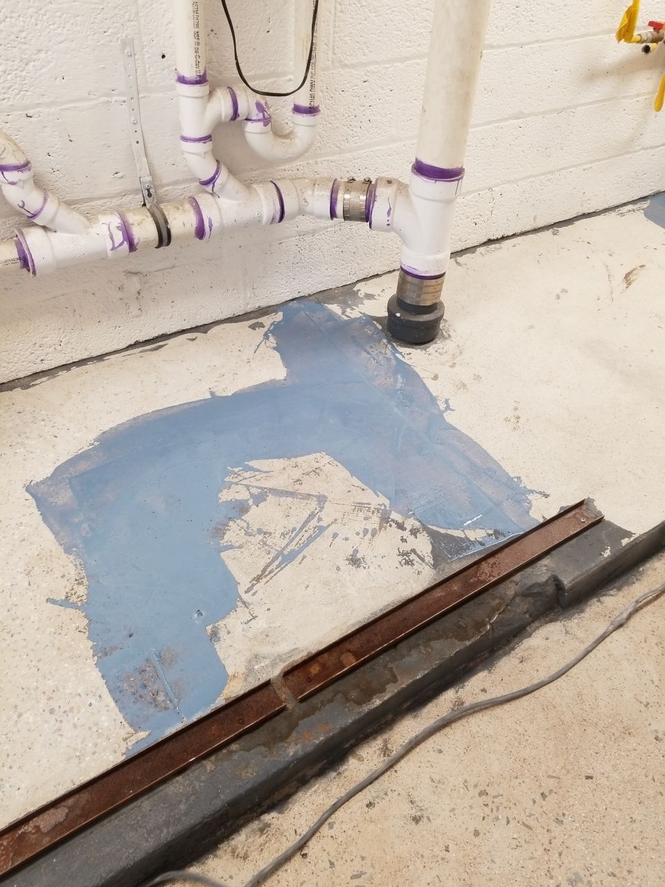 Laundry Room Floor Coating using Penntek- Silver Creek by Spectrum Painting, LLC