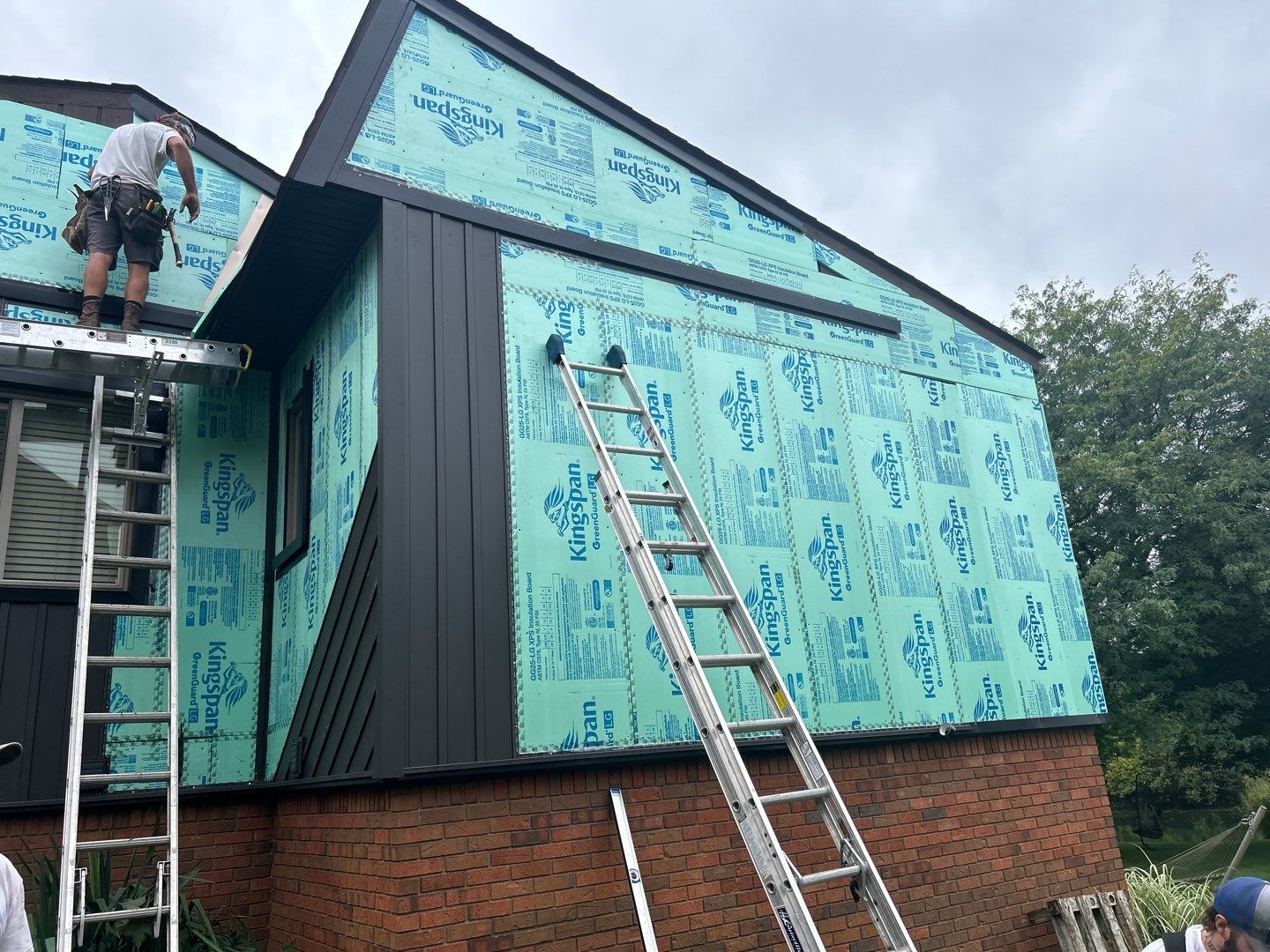 Siding Replacement using Alside 7" B&B by 180 Contractors