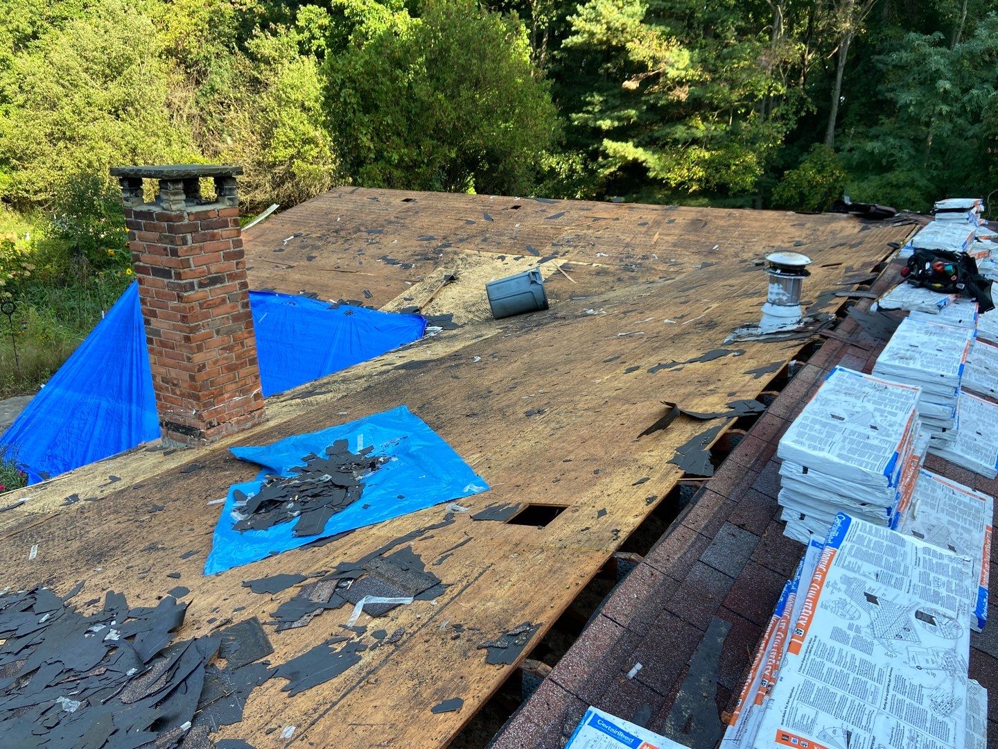 Roof Replacement using CertainTeed Landmark by 180 Contractors