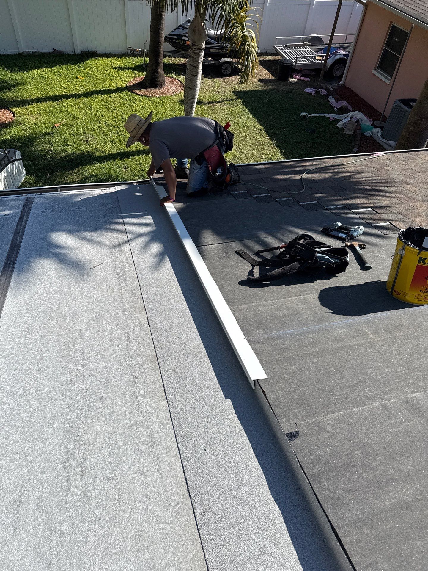 Project in St. Petersburg 33710 by Mitchell Roofing Company LLC 