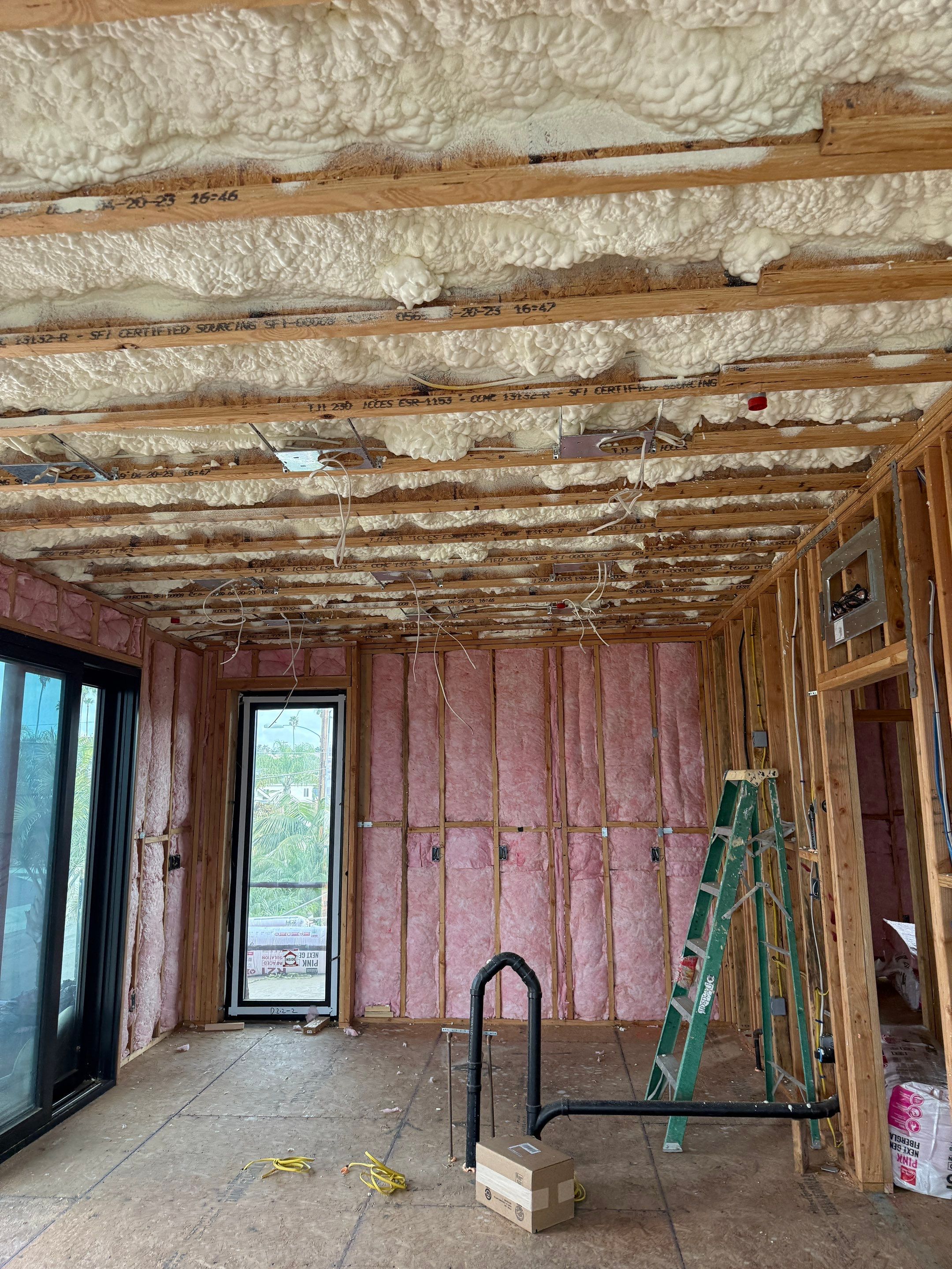 Project in San Diego by Insulation Labs