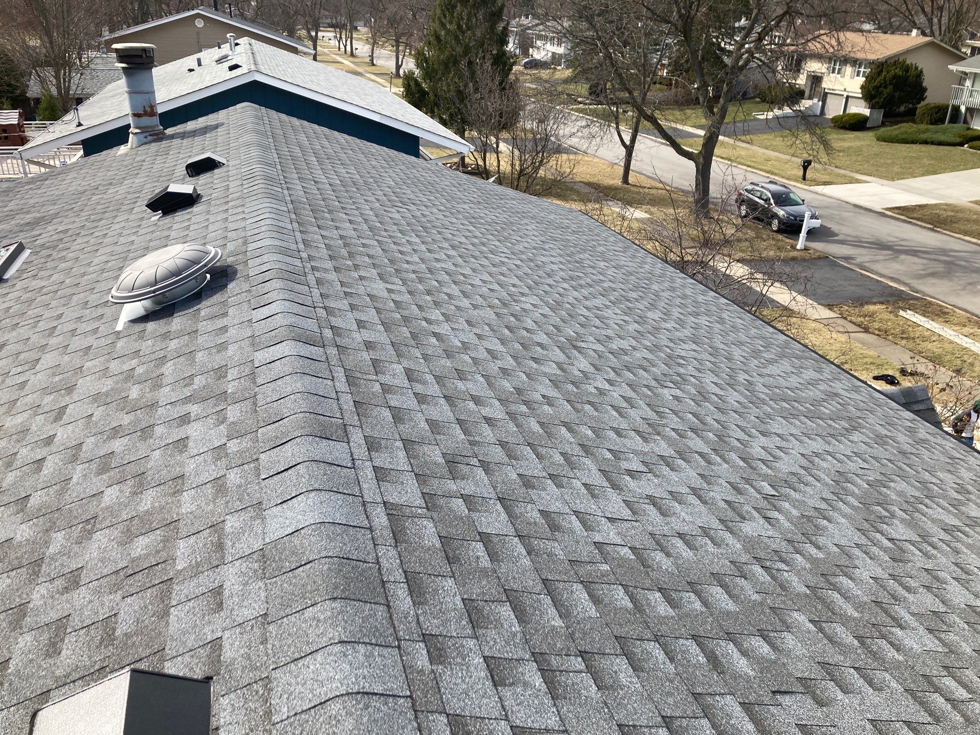 Residential Roofing Installation using GAF Timberline HDZ by Pro Home Services Inc