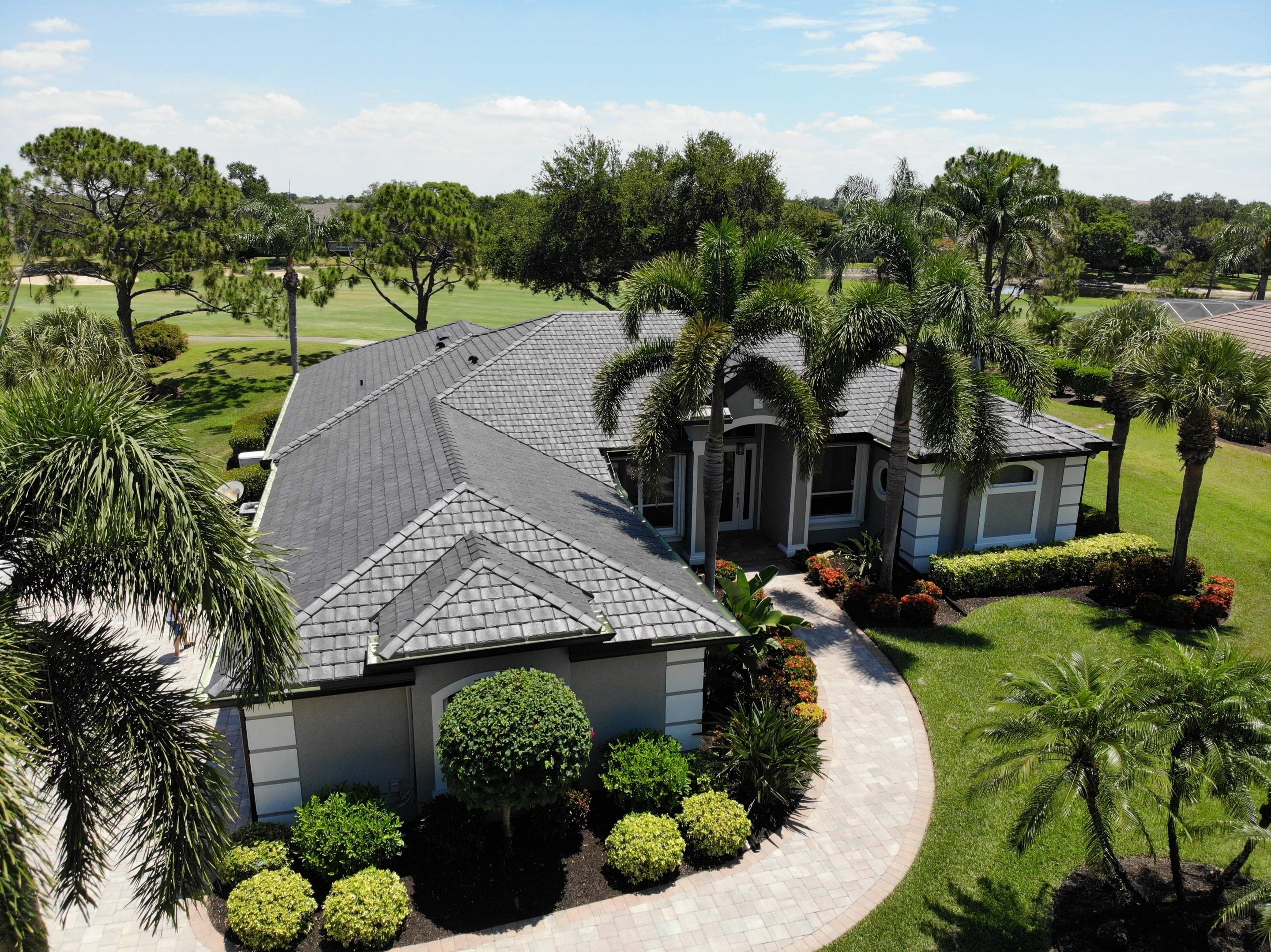 Residential Roofing with Brava Composite Slate  by International Roofing