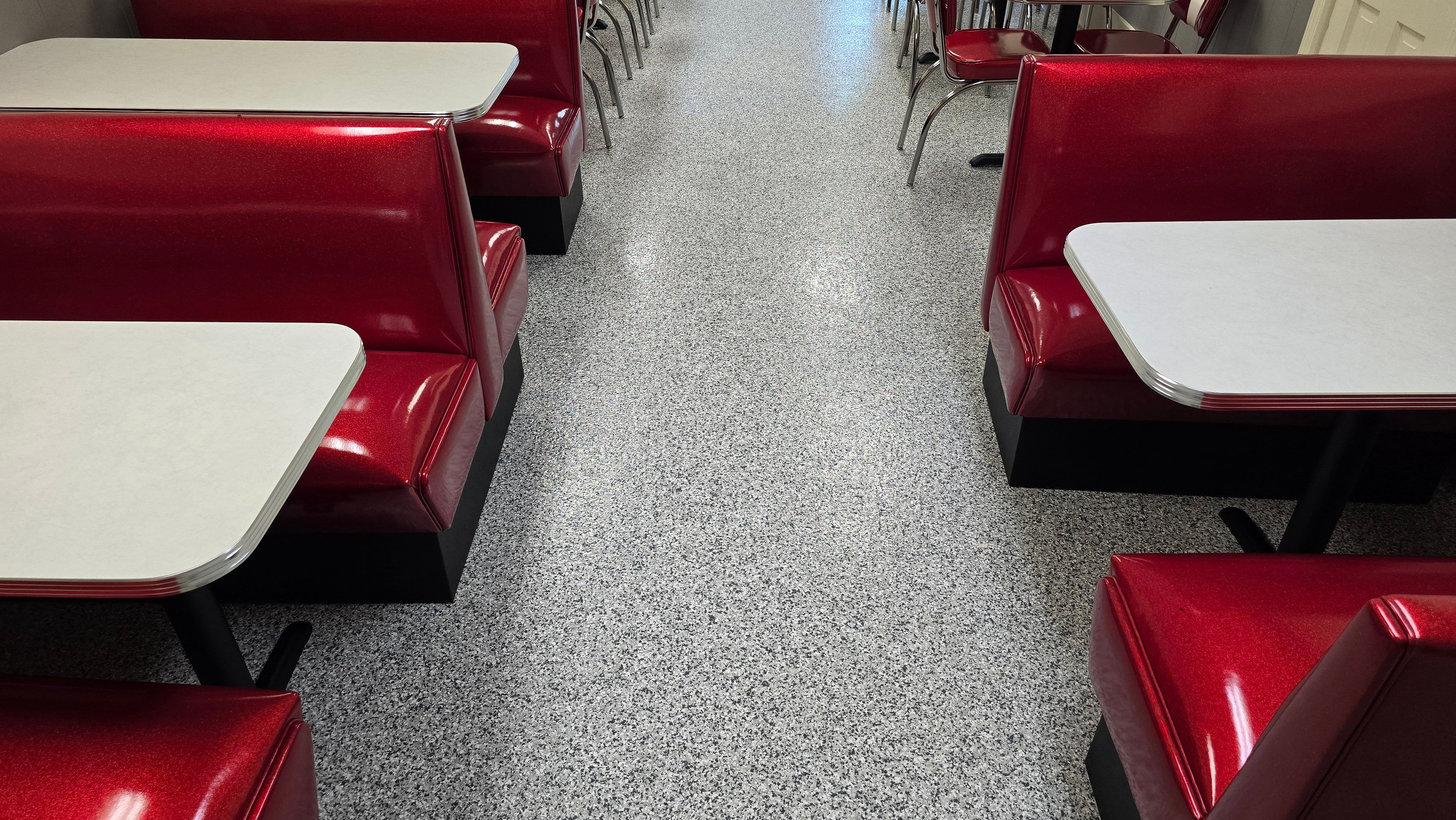 Restaurant Upgrade Using Gravel by Elite Floor Solutions