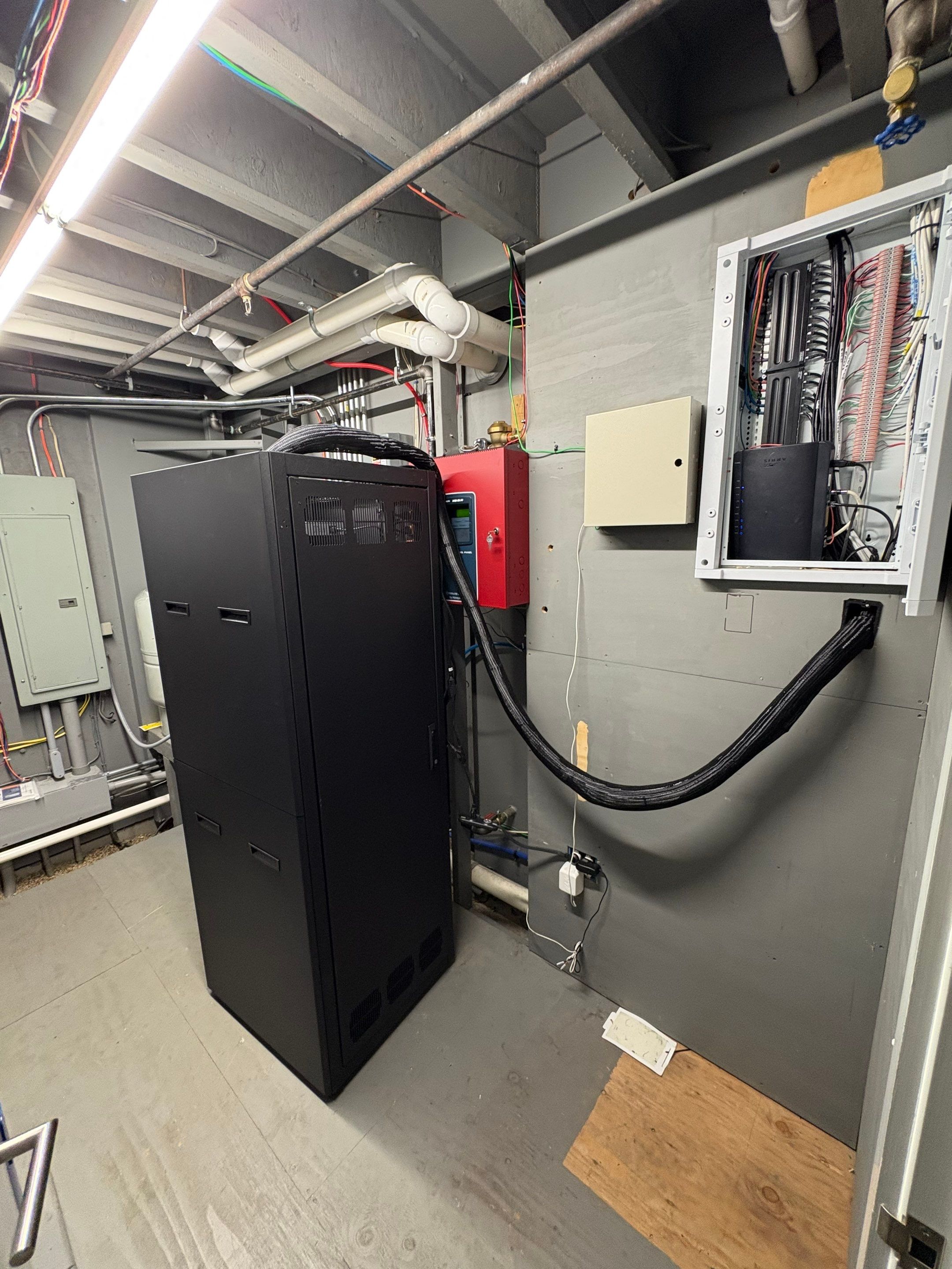 Rack Rebuild, Network & Surveillance Upgrade by Tailored Tech Inc