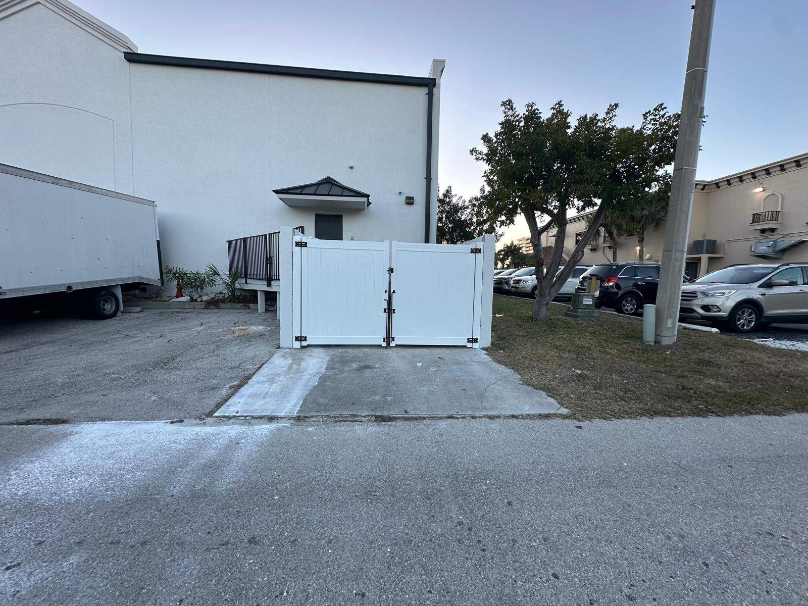 Garbage Enclosure Replacement in Marco Island by True Fence LLC