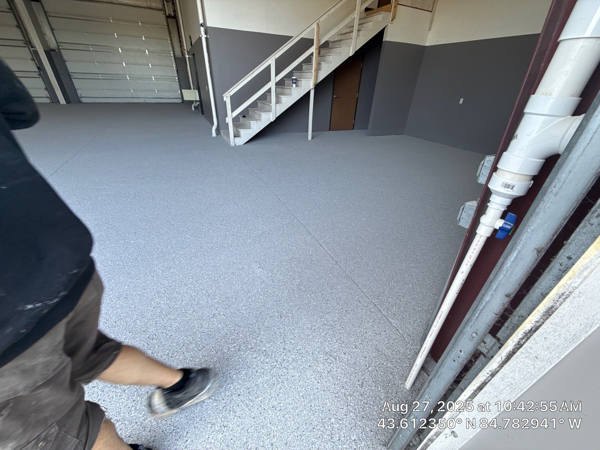 Project in Mt. Pleasant by Wise Coatings of Central Michigan