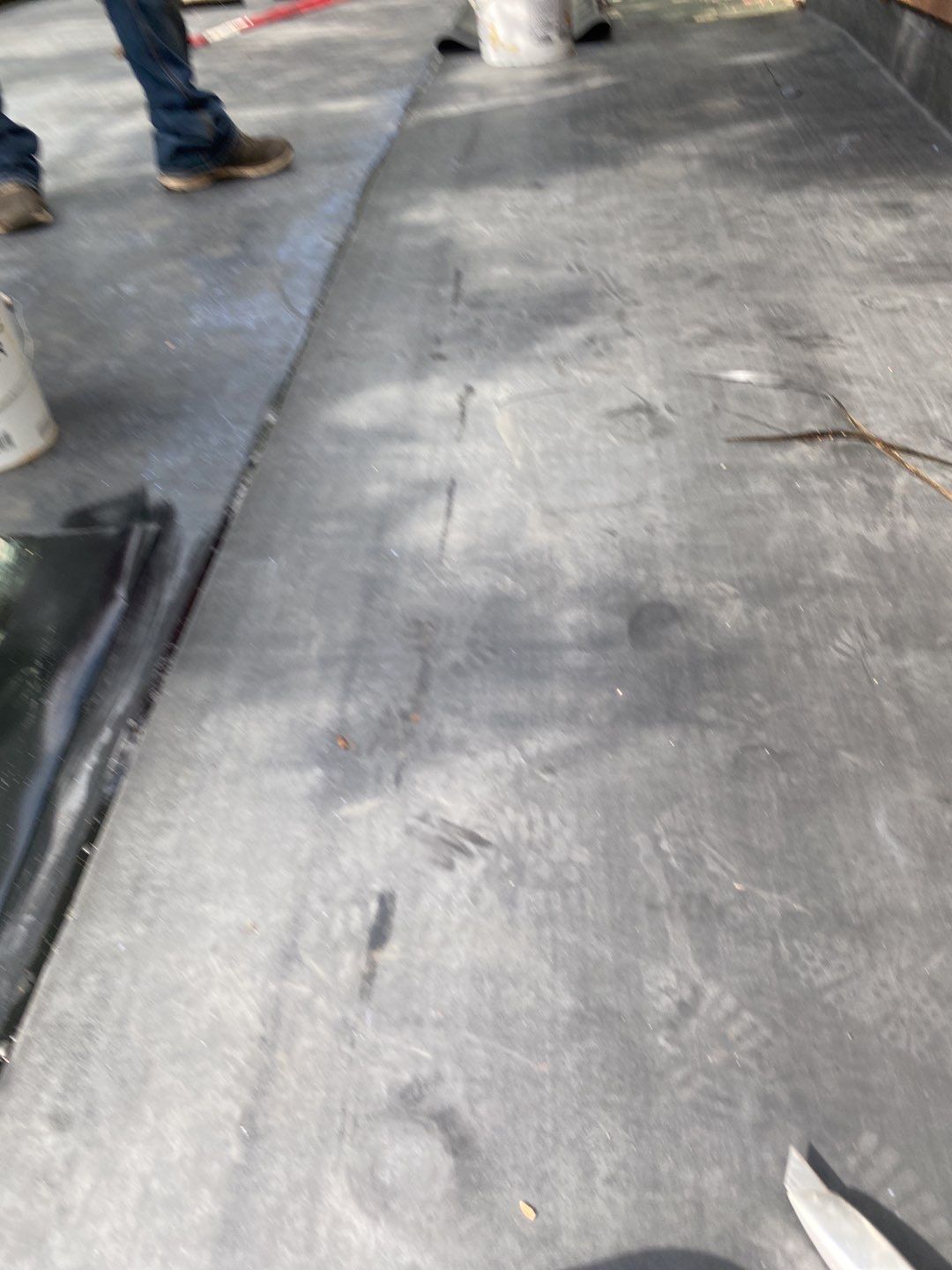 Commercial Roofing Installation using EPDM  by A Plus Exterior