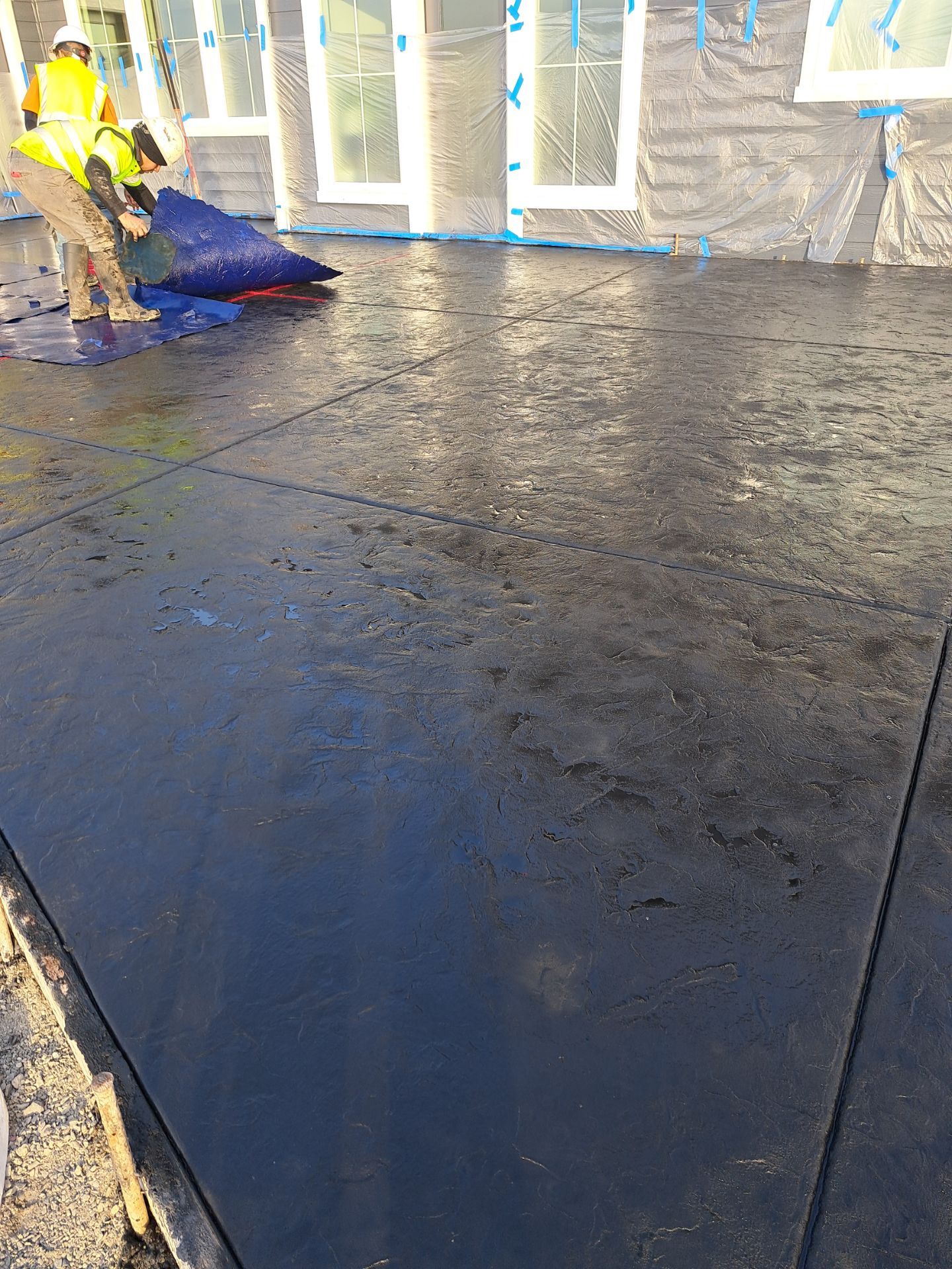 Randy | Driveway Paving & Stamped Patio Finish, Asphalt & Concrete Project by Jireh Asphalt & Concrete Inc 