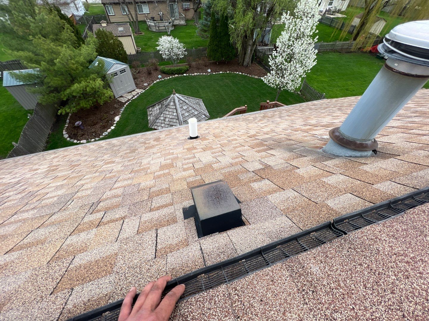 Residential Roofing Installation using GAF Timberline HDZ by Pro Home Services Inc