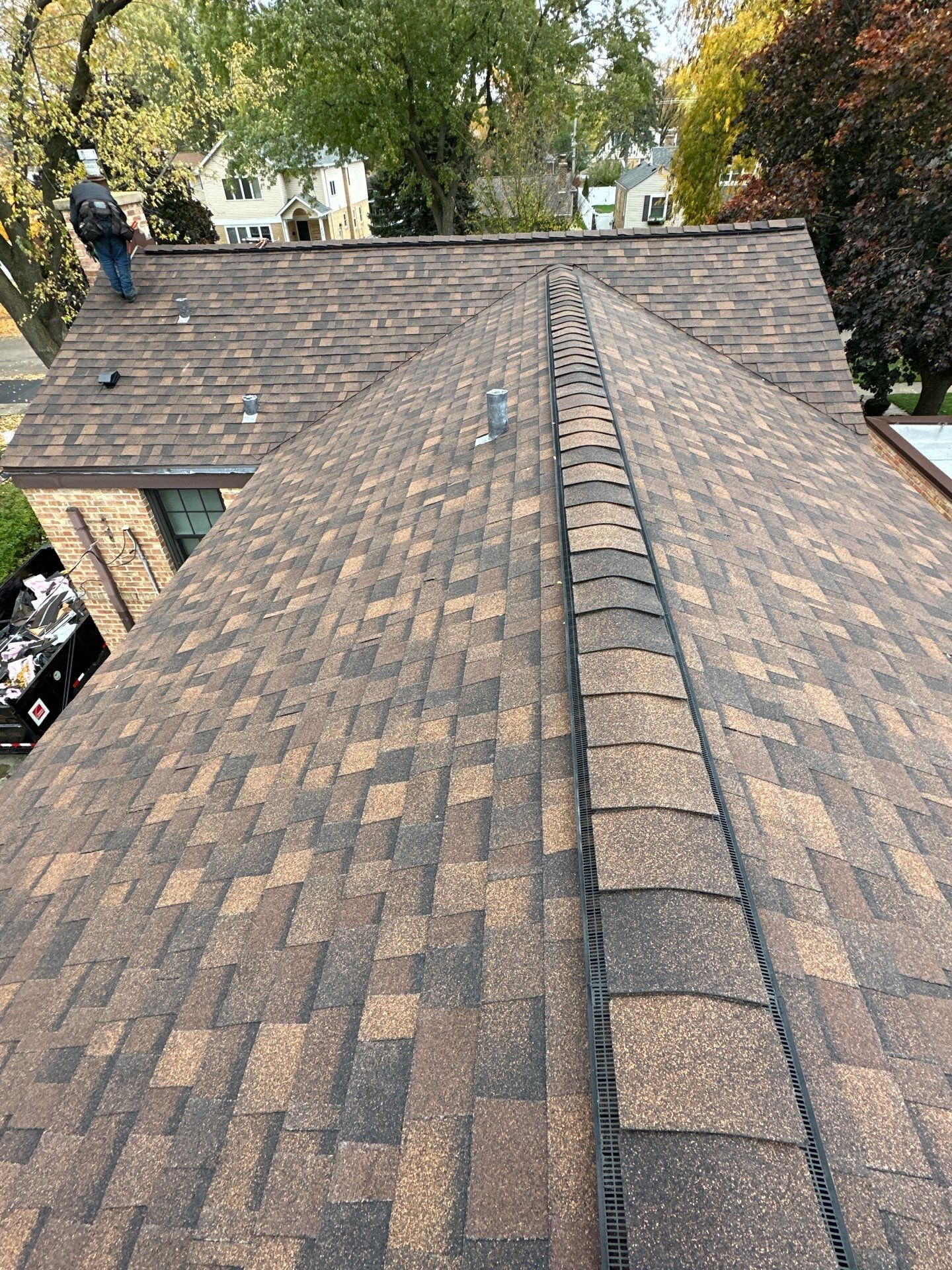 Residential Roofing Installation using Owens Corning  by Perfect Exteriors Inc. 