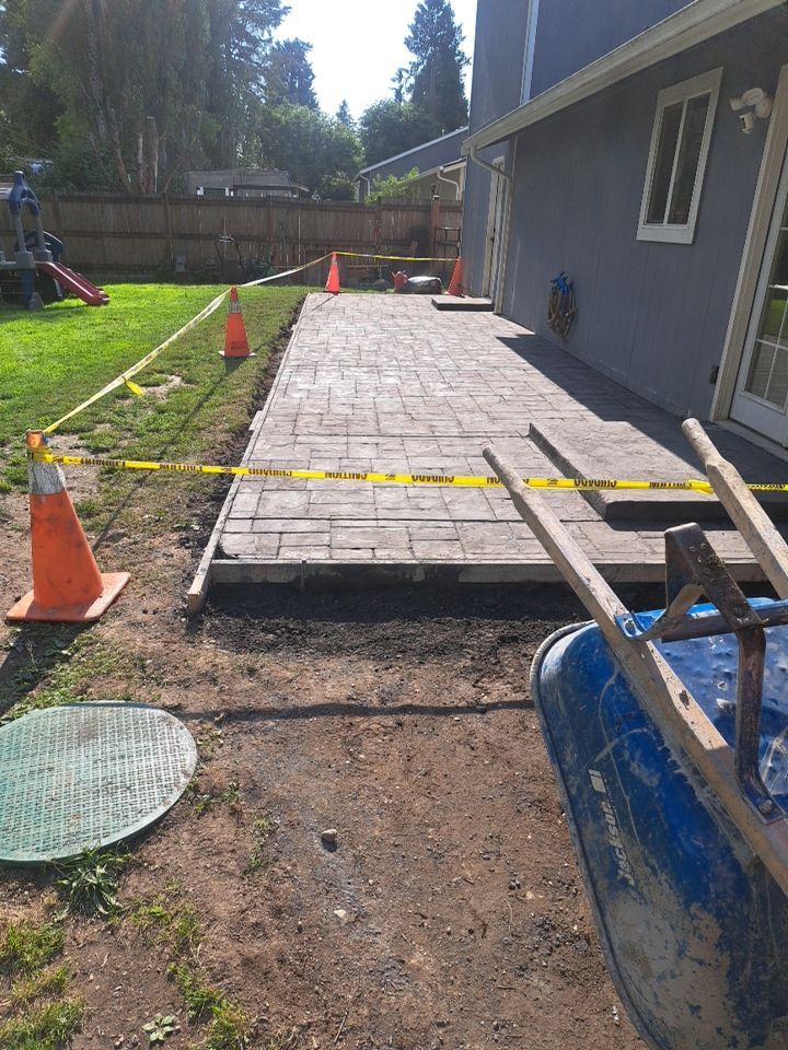 Daryn | Concrete Pavers Patio by Jireh Asphalt & Concrete Inc 