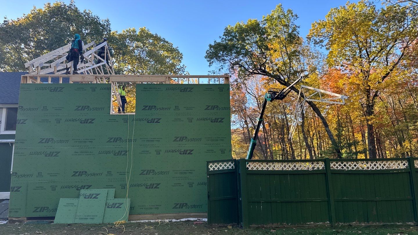 Custom ADU Construction with Vaulted In-Law Suite – LP SmartSide®, ZIP System® & Harvey® Windows by Sensible Home Solutions